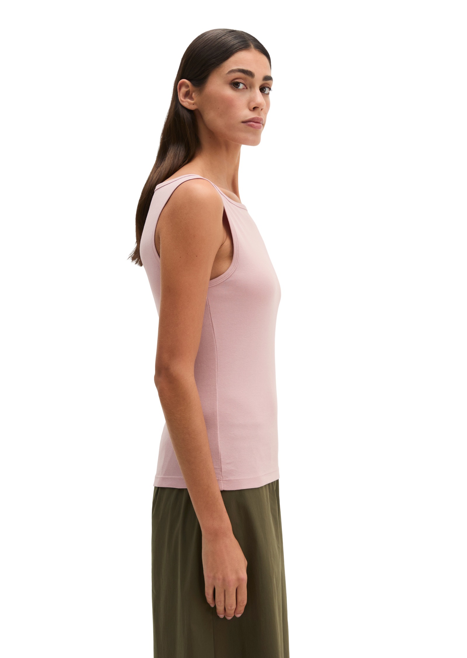 Marc O'Polo T-Shirt »aus Organic-Cotton-Rib-Jersey«