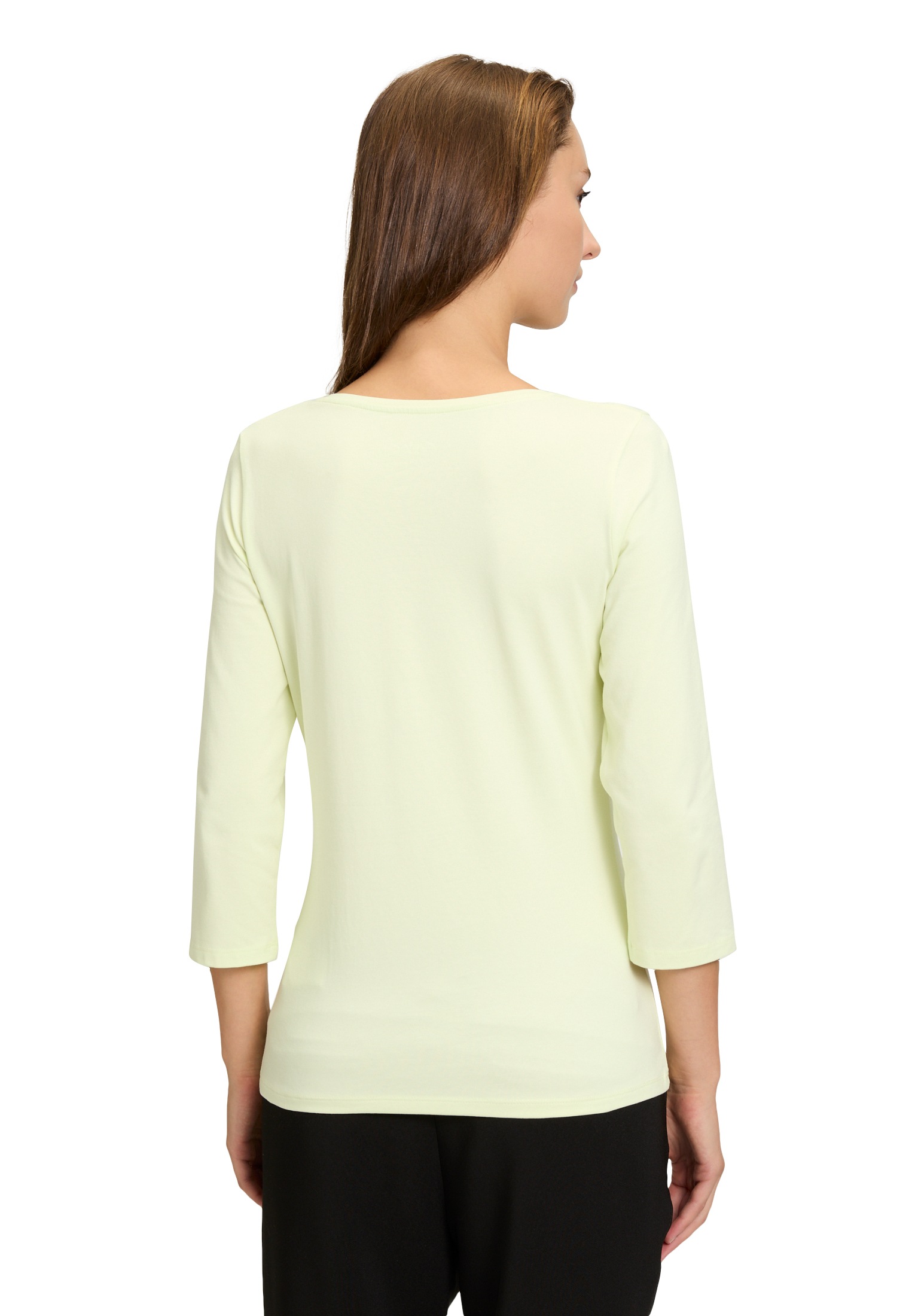 Cartoon 3/4-Arm-Shirt »Cartoon Basic Shirt mit Rundhalsausschnitt«, (1 tlg.), Form