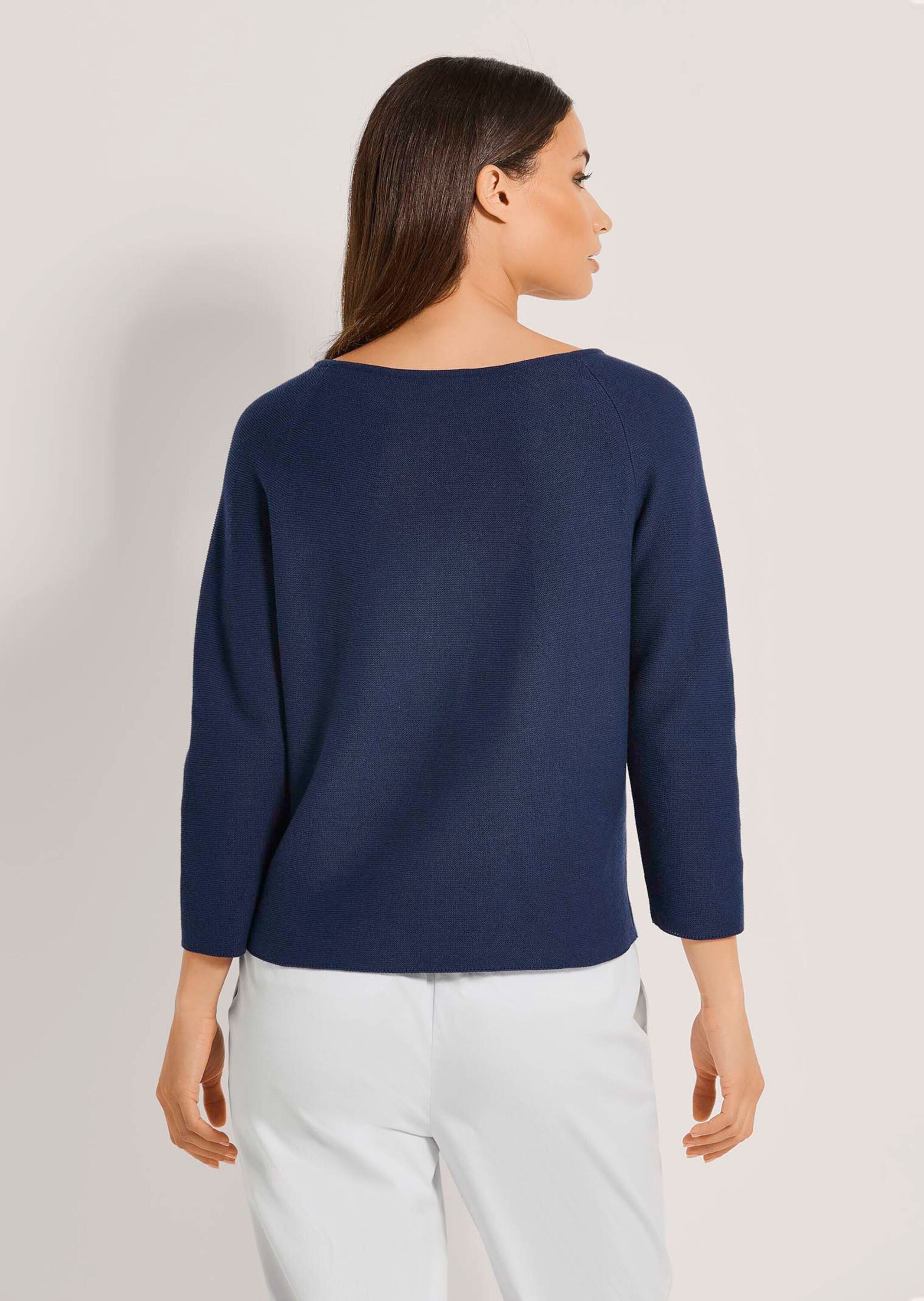 MADELEINE Longpullover »Pullover Pullover in modischer Kurzform«