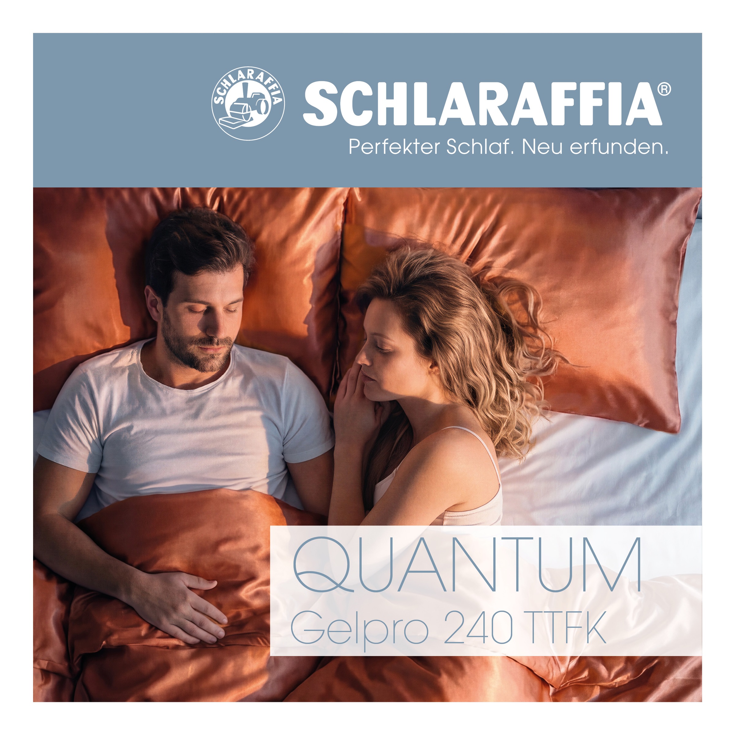 Schlaraffia Taschenfederkernmatratze »GelPro Quantum 240« 24 cm hoch 1.000 Federn 1 Stk. tlg.