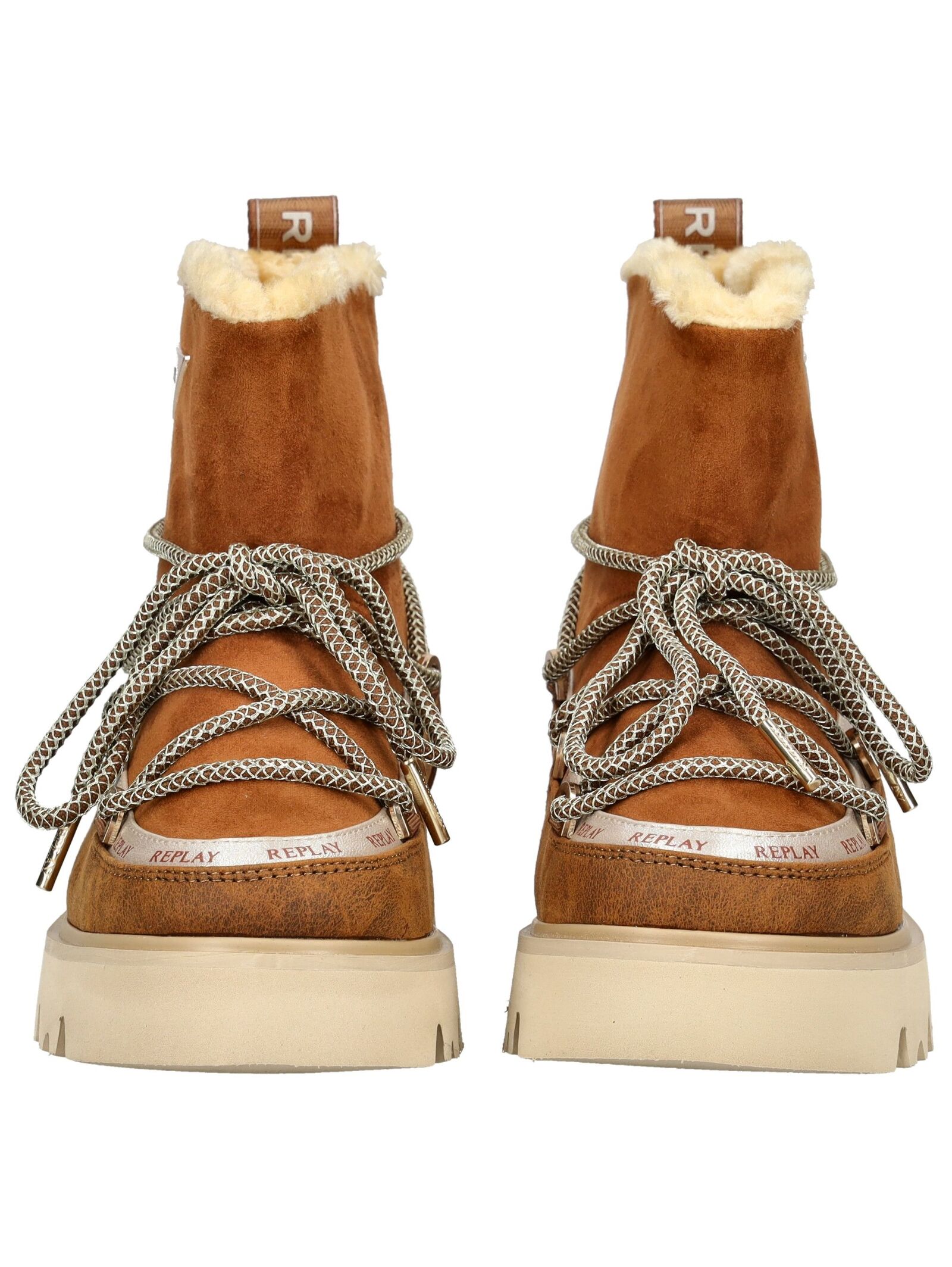 Thumbnail - Replay Schnürstiefelette "Replay Stiefelette Lederimitat/Textil"