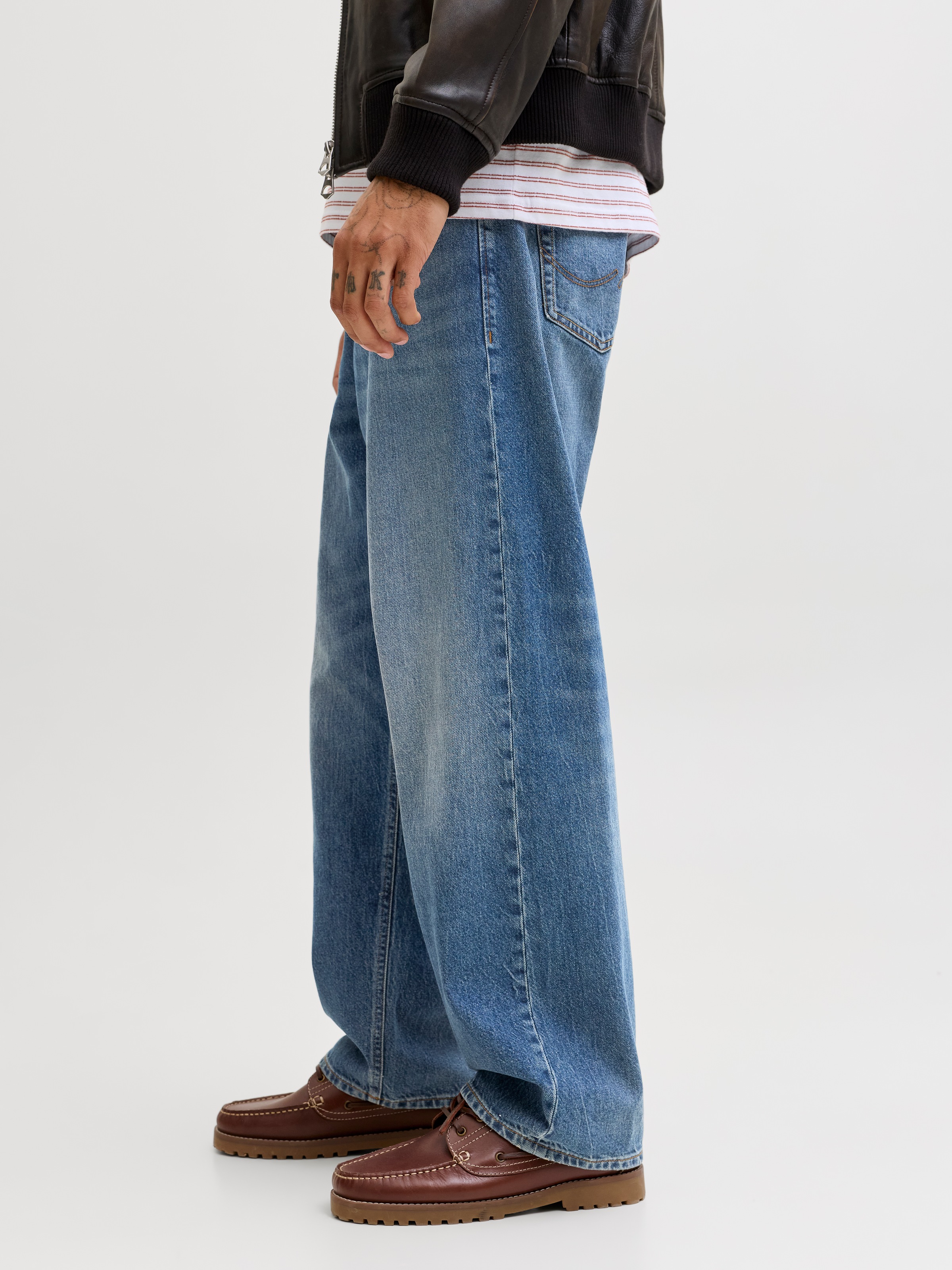 Jack & Jones Loose-fit-Jeans "JJIEDDIE JJORIGINAL" günstig online kaufen