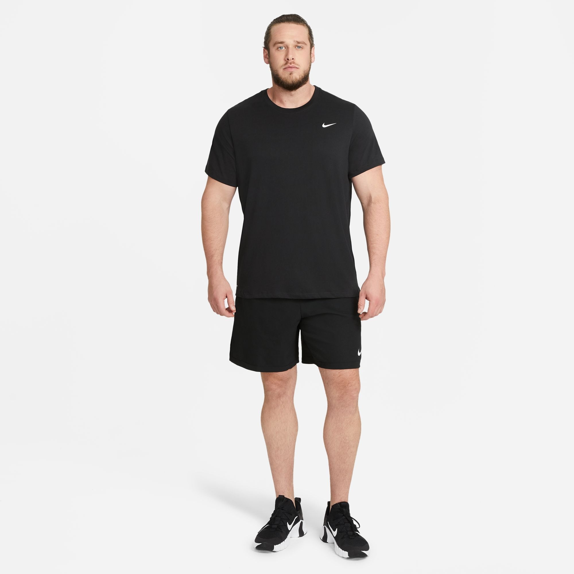 Nike T-Shirt »Nike Dri-FIT Men's Fitness T-Shirt« Kurzarm, Rundhalsausschnitt
