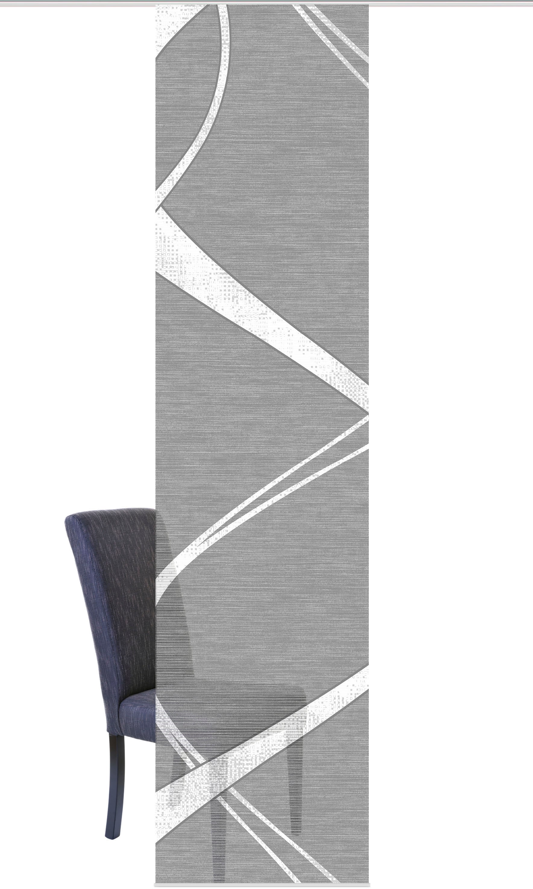 Vision S Schiebegardine "TIBANO MITTE" Paneelwagen 1 Stk. tlg. HxB: 260x60, günstig online kaufen