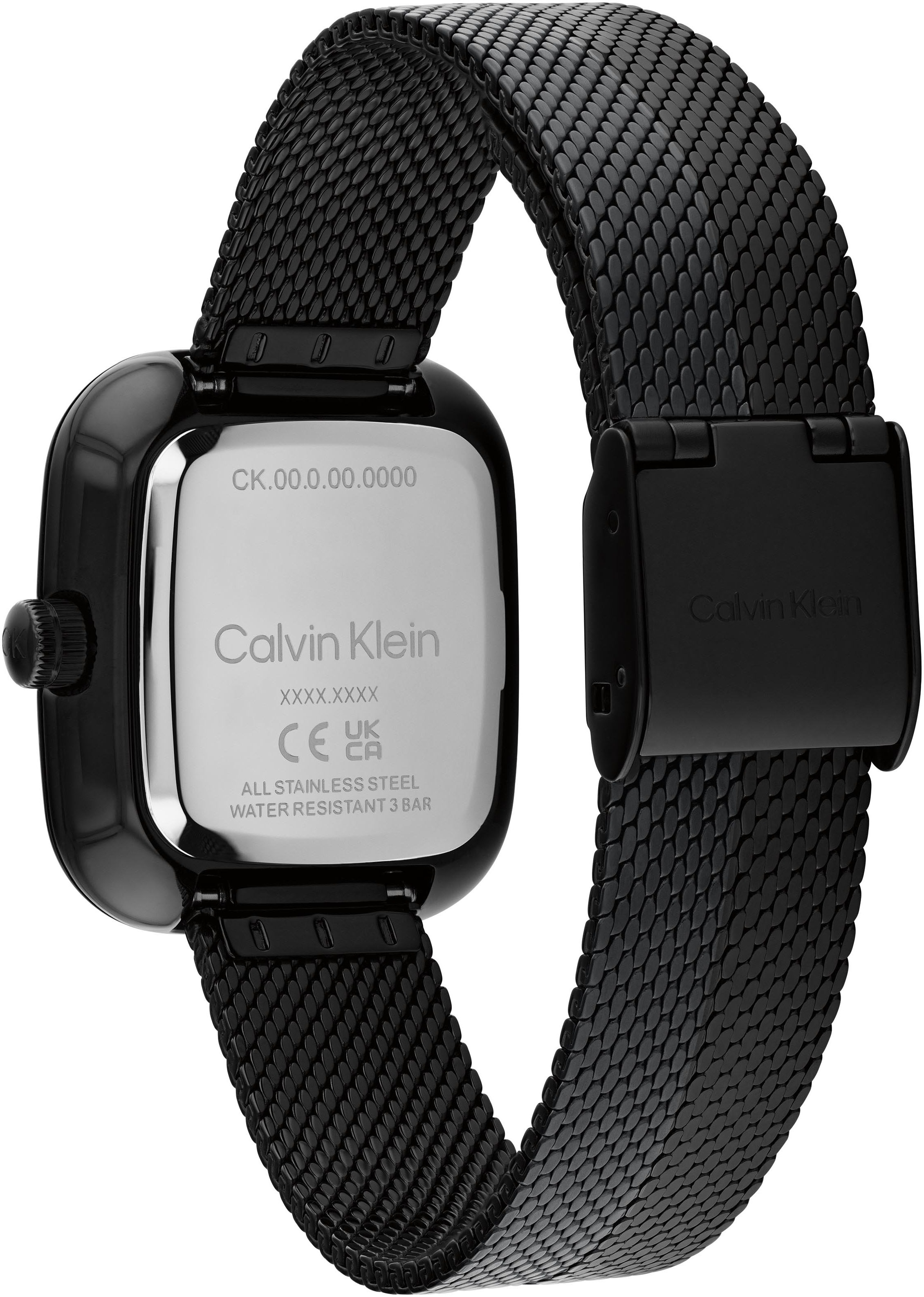 Calvin Klein Quarzuhr »CK Adore«, Armbanduhr, Damenuhr, Edelstahlarmband, analog