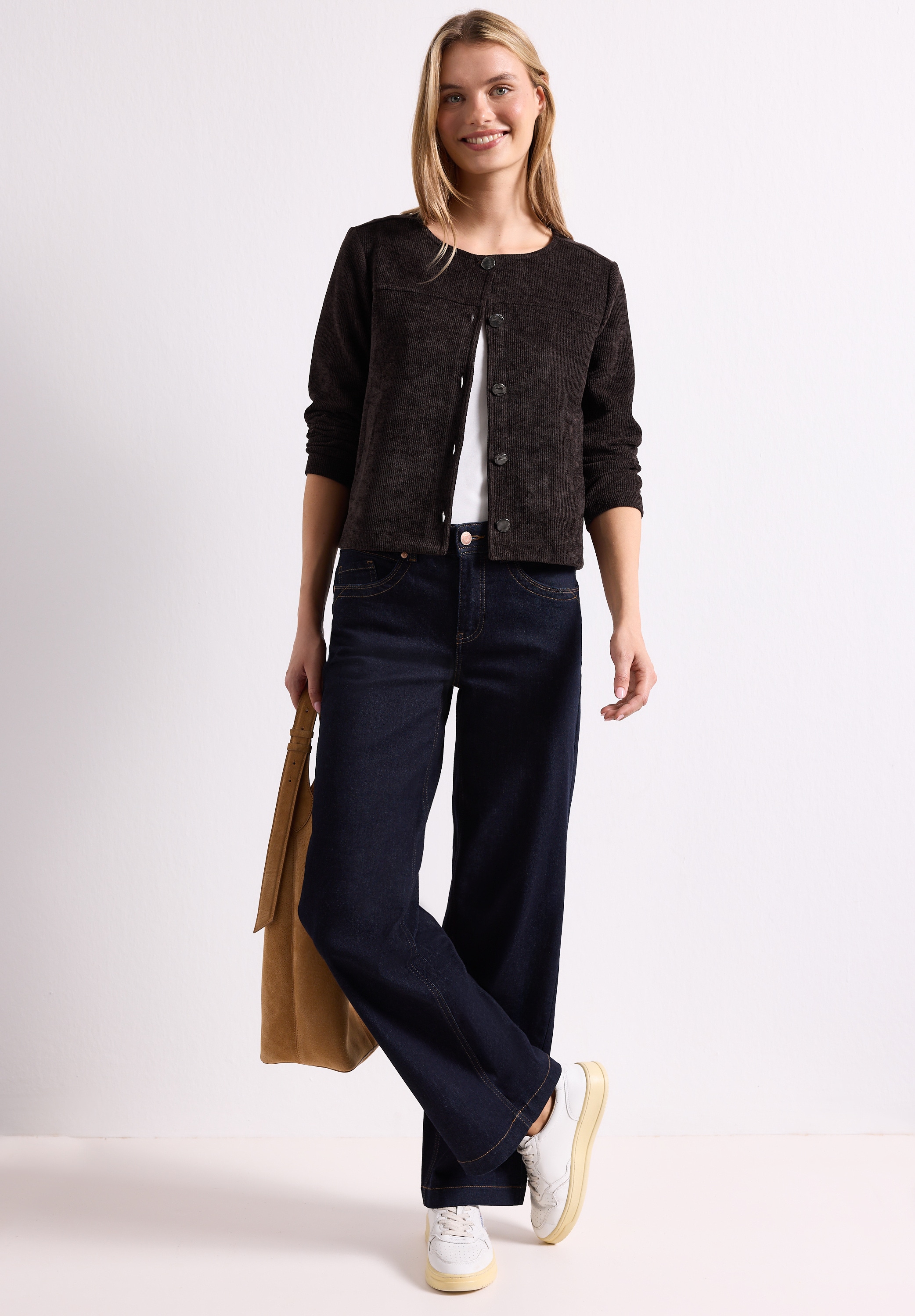 STREET ONE Cardigan mit Knopfleiste