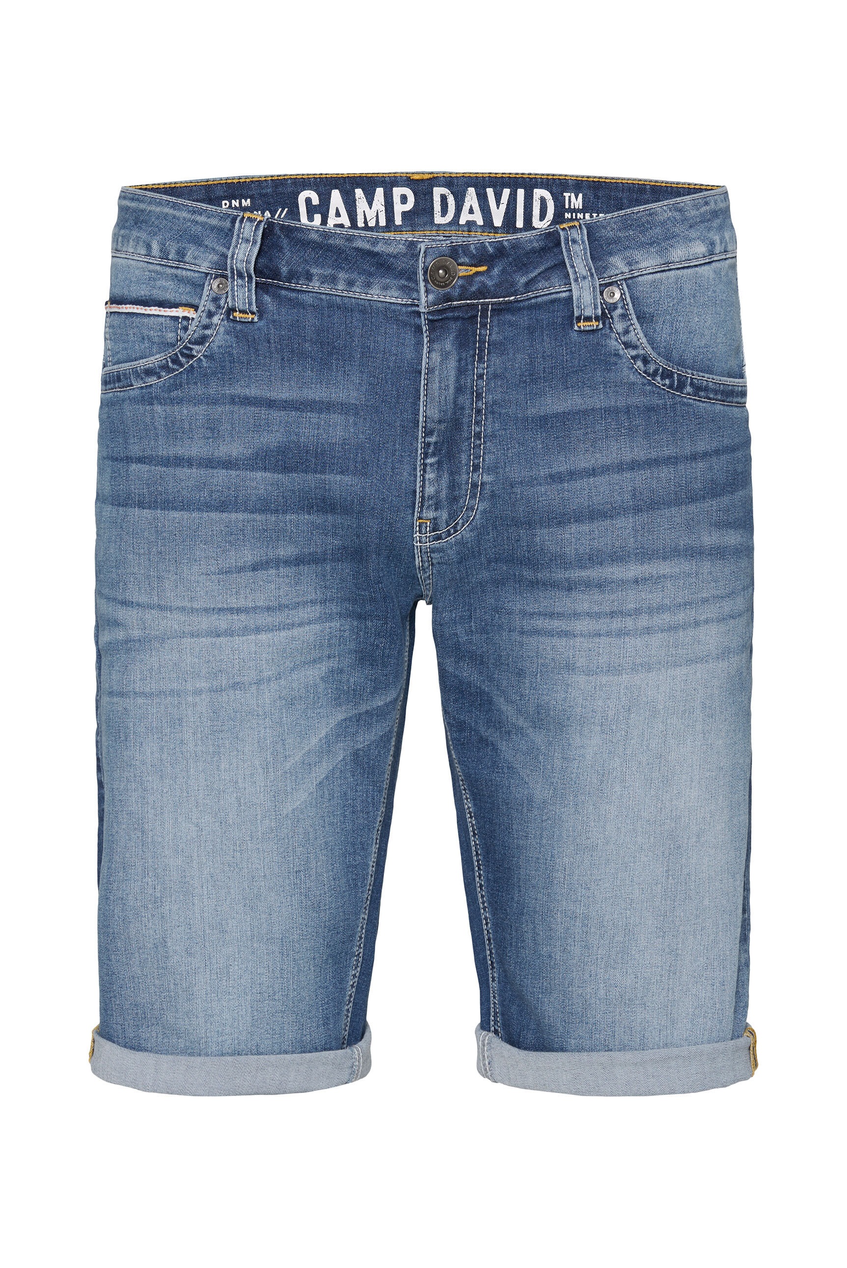 CAMP DAVID Jeansshorts mit Destroy-Effekten