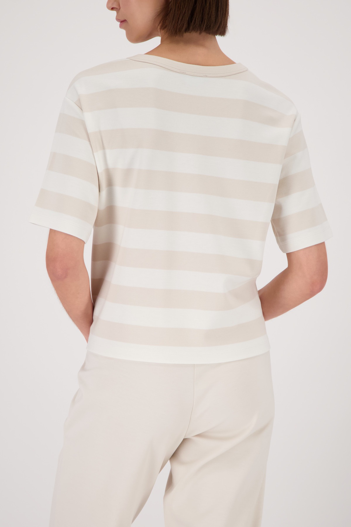 Monari Sweatshirt "Sweatshirt Basic Ringel", Regular fit mit Streifen günstig online kaufen