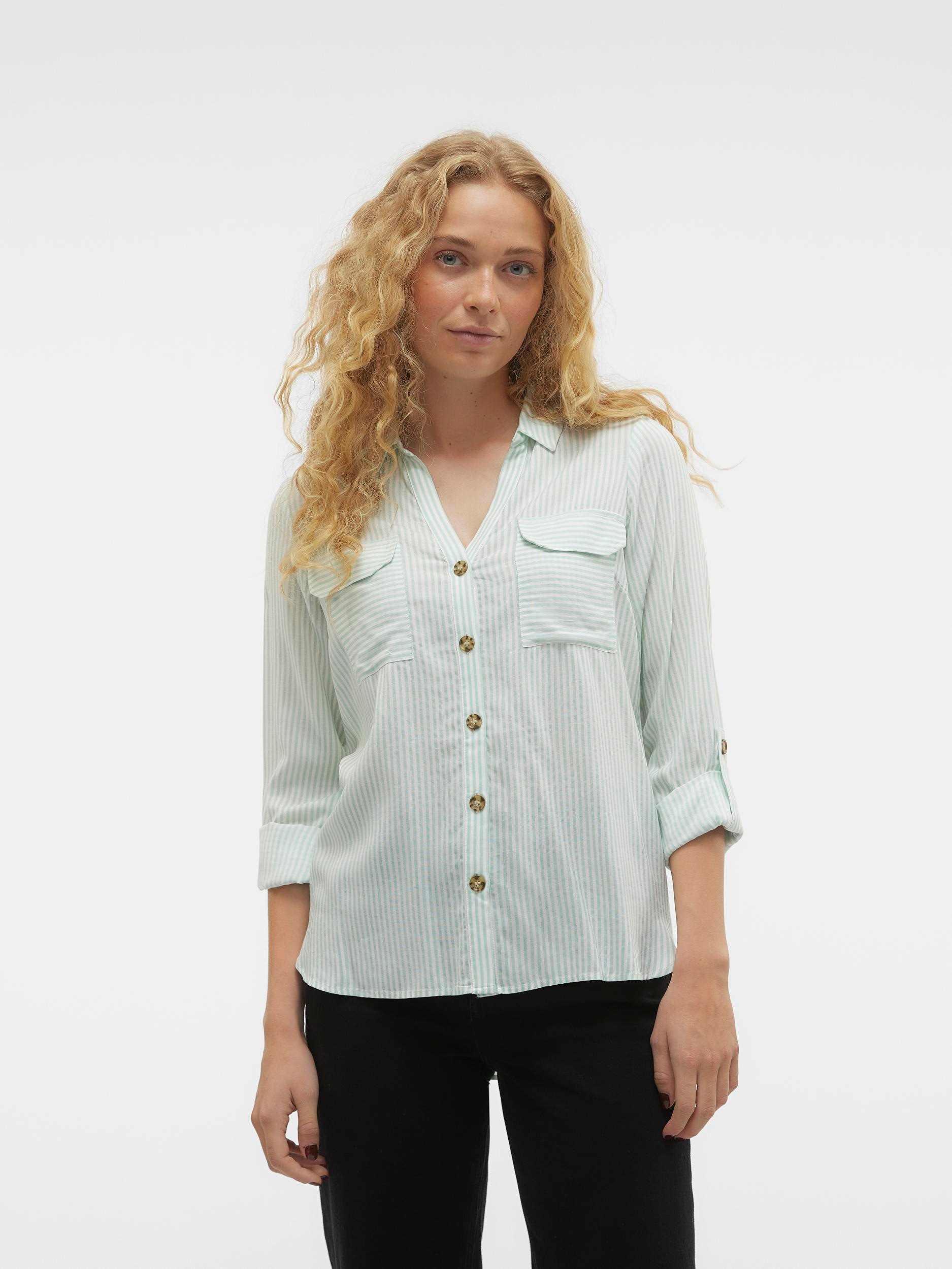 WVN SHIRT kaufen BAUR | L/S Vero Moda NOOS« GA »VMBUMPY NEW Hemdbluse