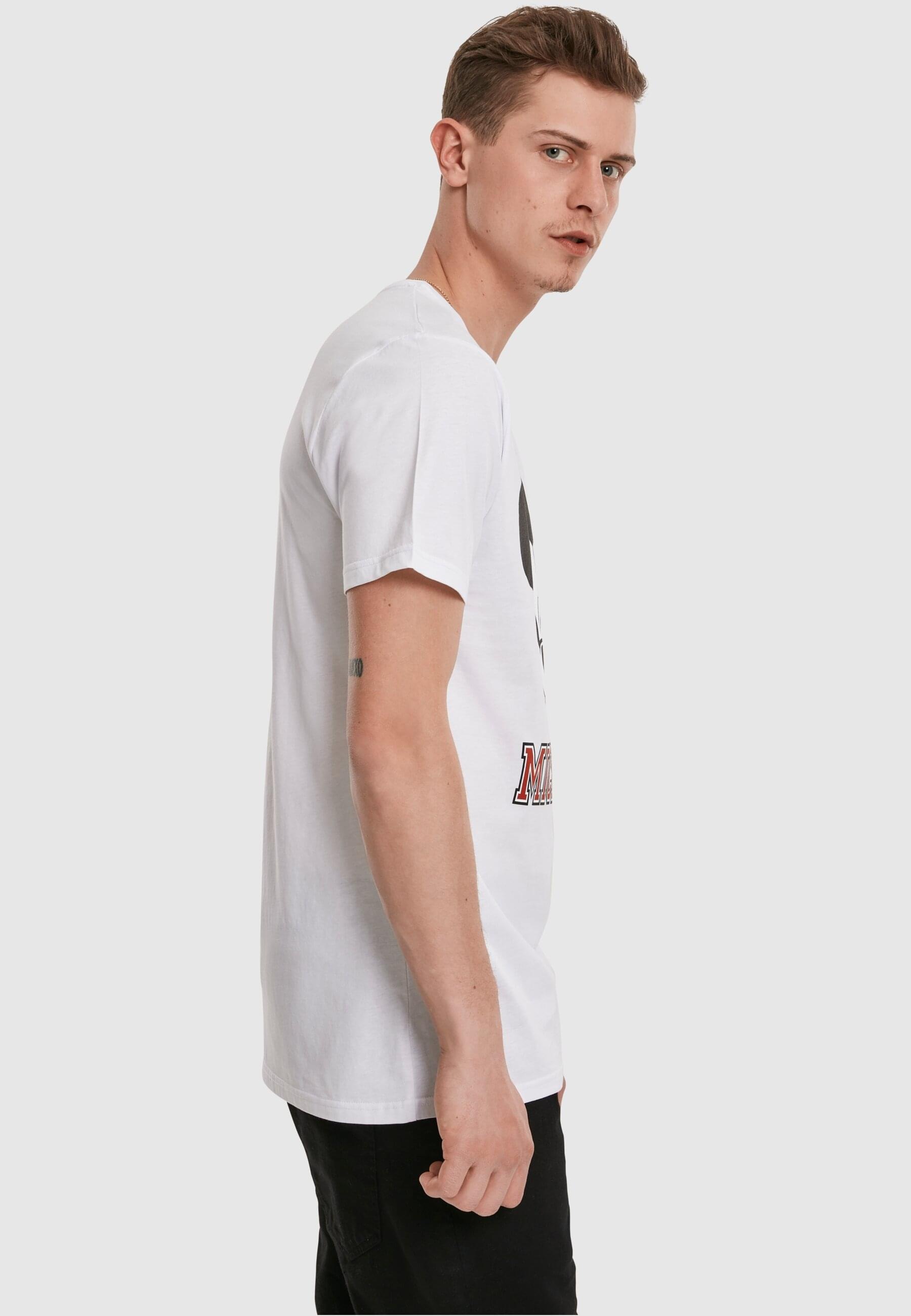 Merchcode T-Shirt »Merchcode Herren Mickey College Tee«, (1 tlg.)