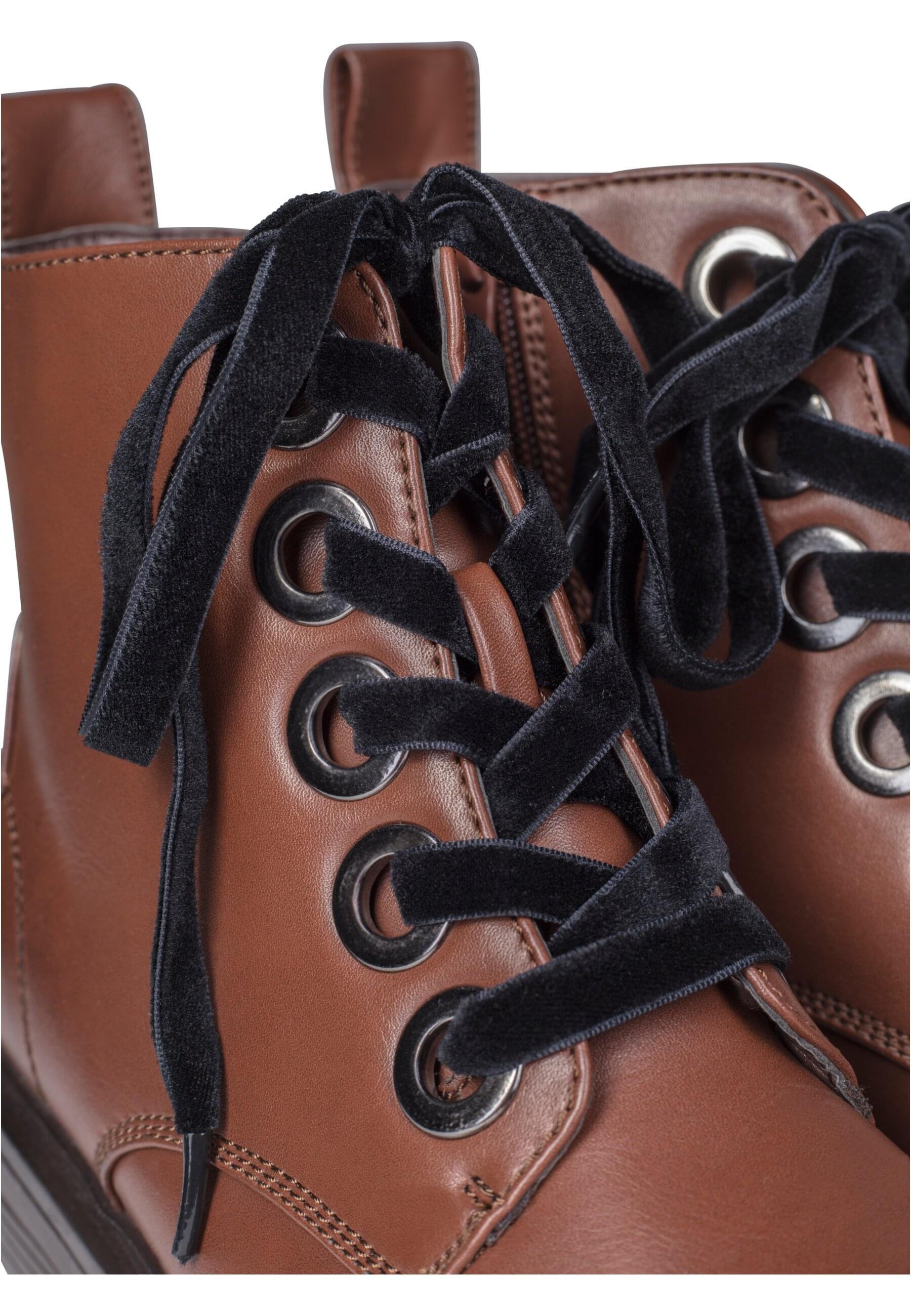 URBAN CLASSICS Sneaker »Urban Classics Damen Velvet Lace Boot«, (1 tlg.)