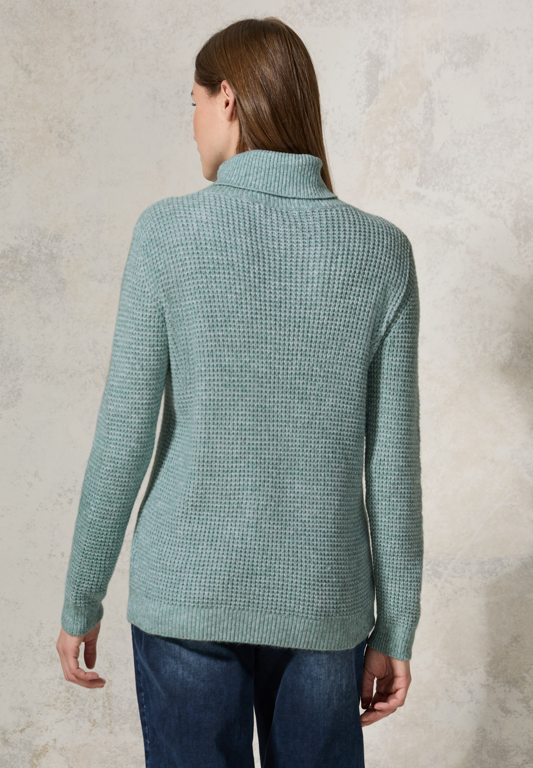 Cecil Rollkragenpullover, im soften Baumwoll-Mix