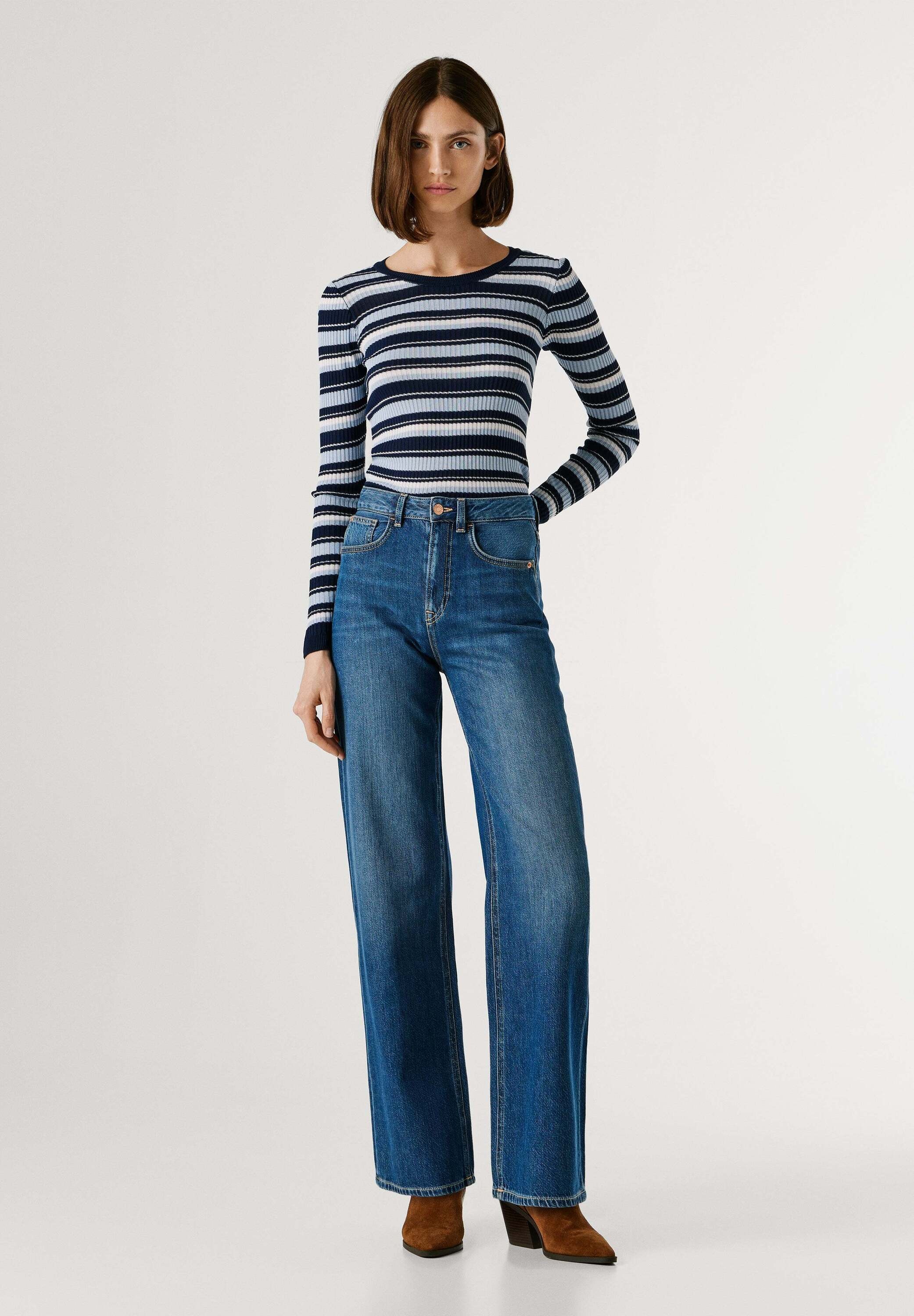 Pepe Jeans Straight-Jeans »straight leg jeans STRAIGHT JEANS UHW LEXA«