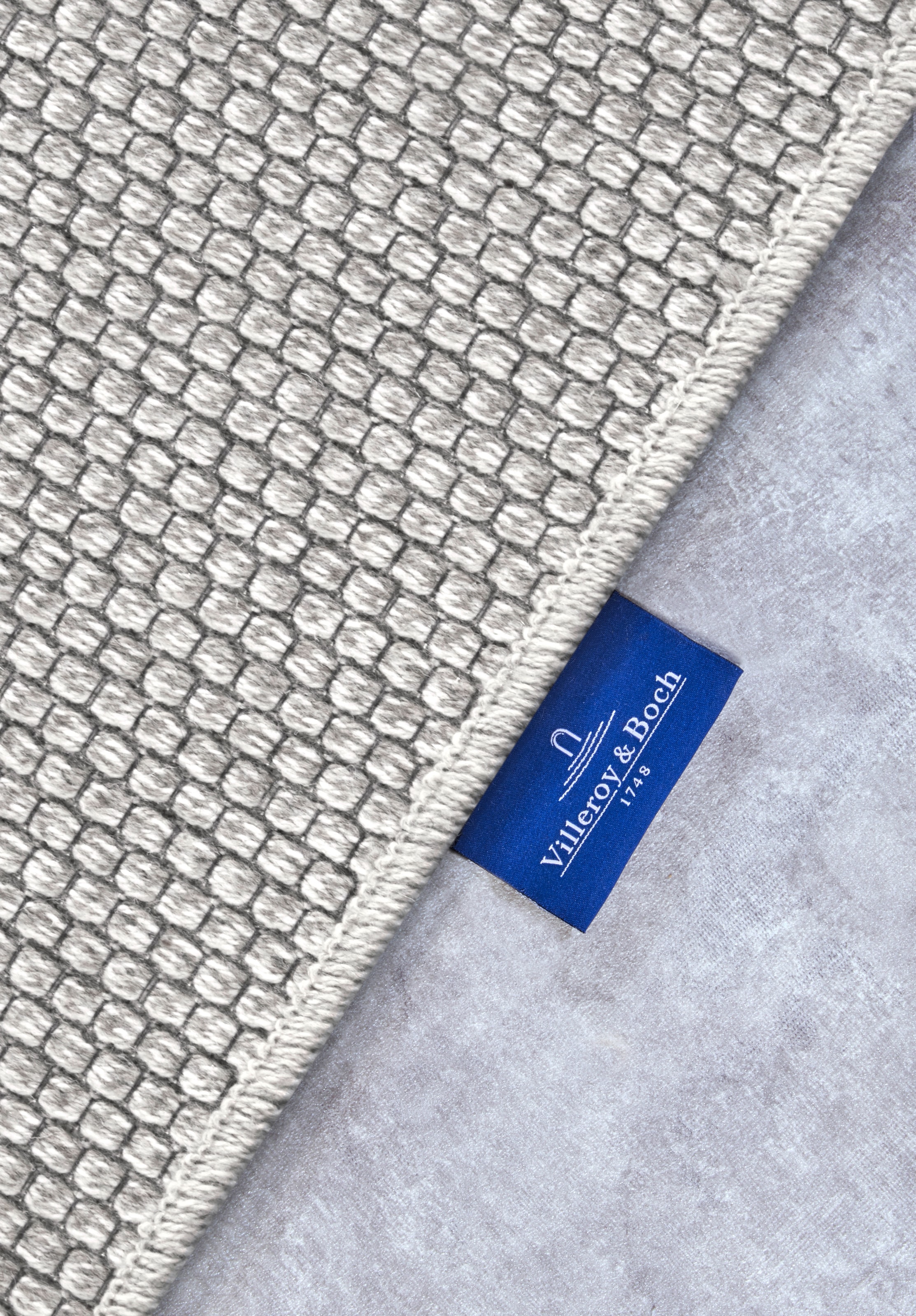 Villeroy & Boch Wollteppich »Charles«, rechteckig, 5 mm Höhe, Schurwolle, Wolle, Natur, Wohnzimmer, Schlafzimmer, Boho, Skandi