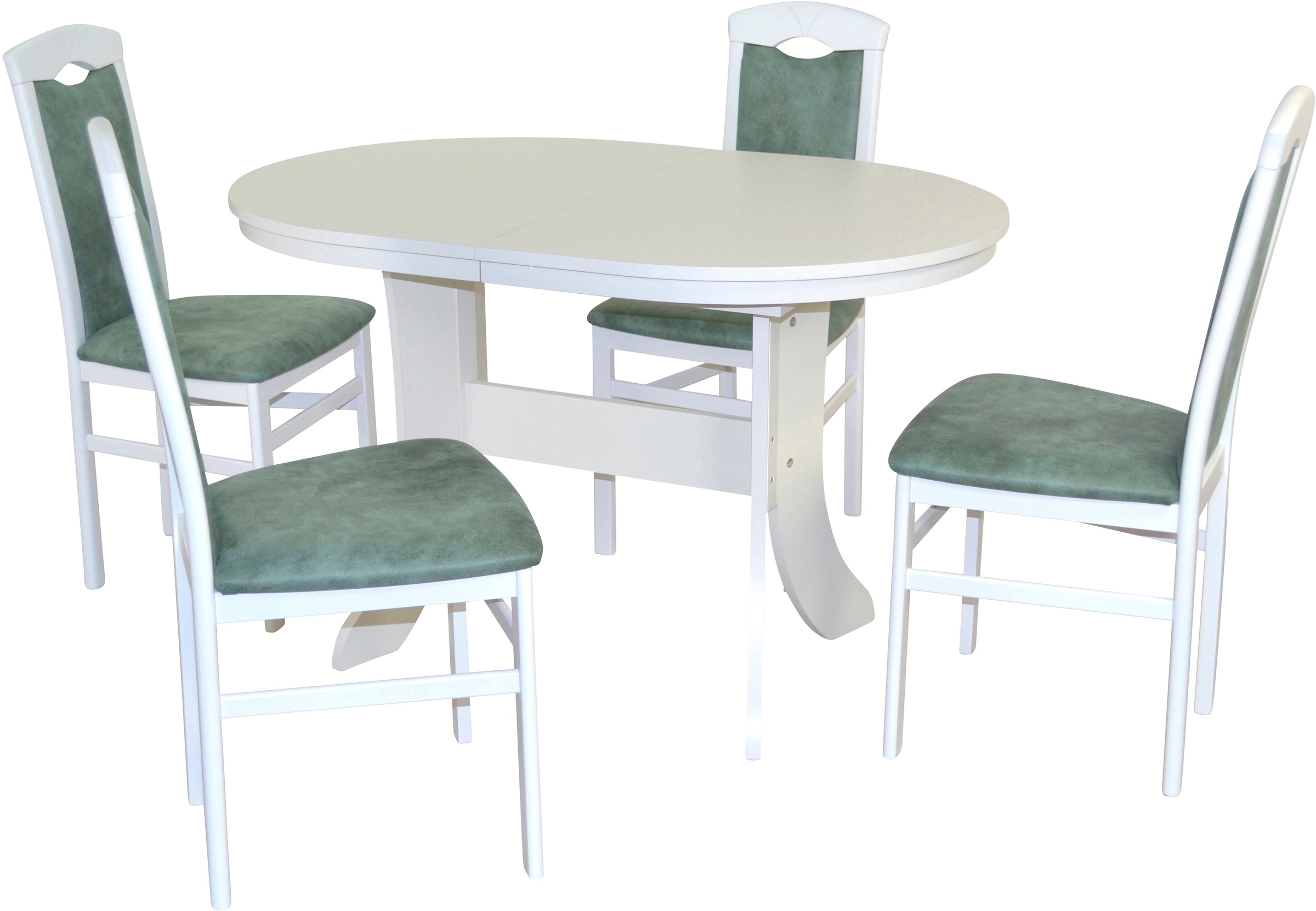 HOFMANN LIVING AND MORE Essgruppe »5tlg. Tischgruppe«, (Spar-Set, 5 tlg., 5tlg. Tischgruppe), Stühle montiert