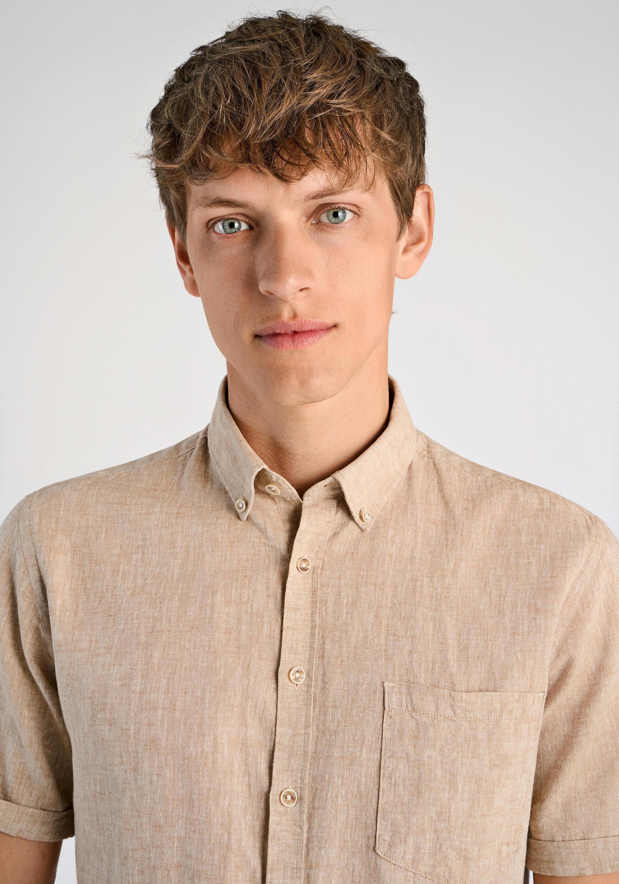 Lindberg Linhen Shirt Relaxed Fit Beige M 8