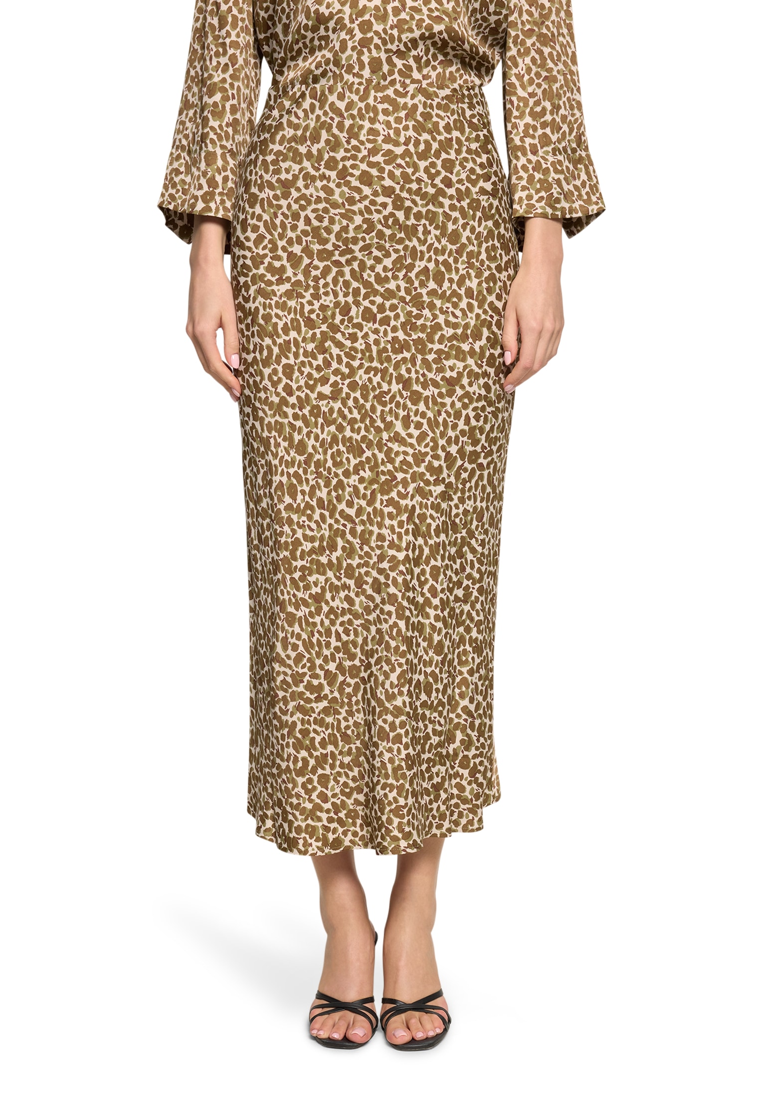 Betty Barclay Maxirock "Damen mit Leoprint" günstig online kaufen