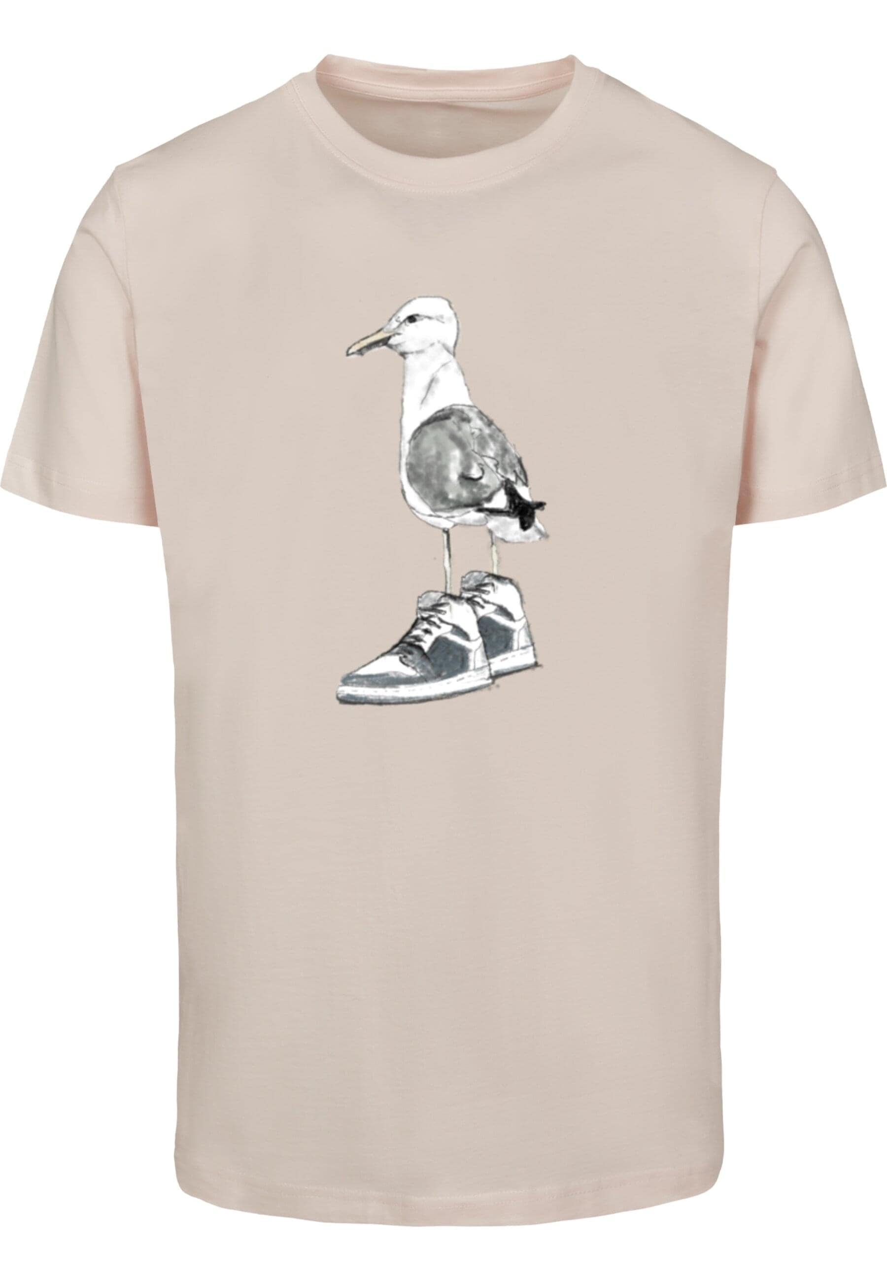 MisterTee T-Shirt »MisterTee Herren Seagull Sneakers Tee«, (1 tlg.)