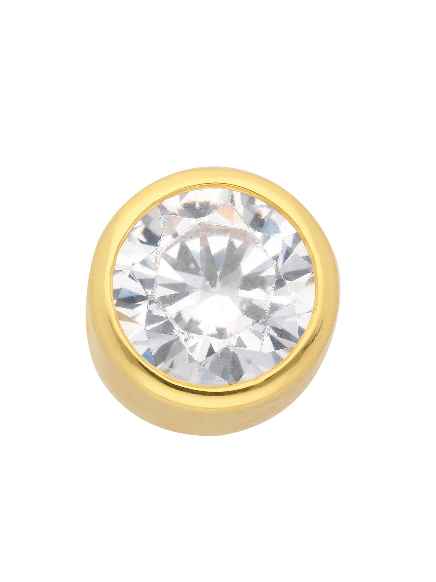 Adelia´s Kettenanhänger »333 Gold Anhänger mit Zirkonia«, 333 Gold mit Zirkonia Goldschmuck für Damen