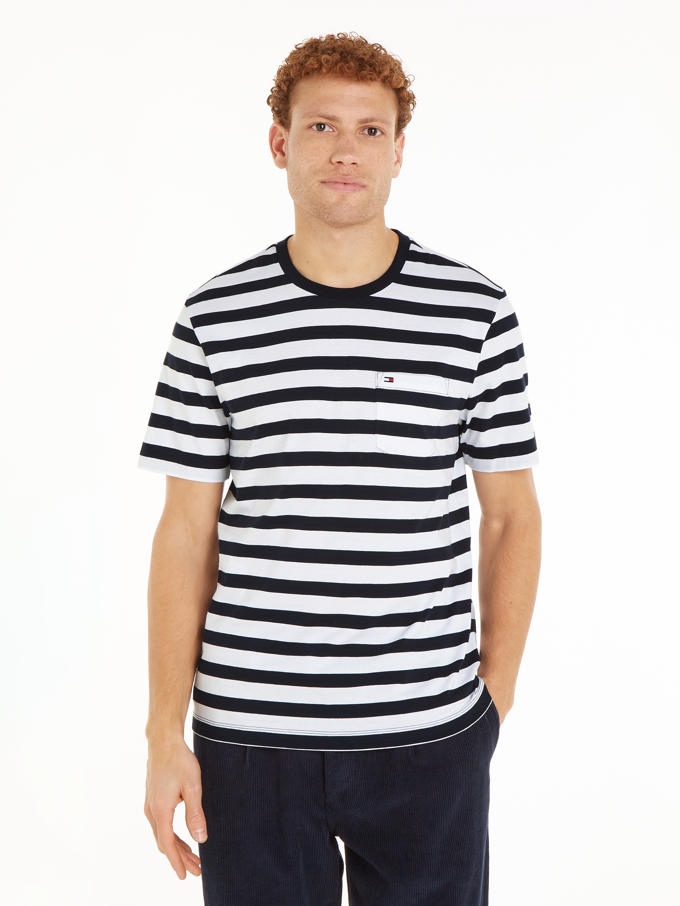 Tommy Hilfiger T-Shirt »ESSENTIAL SOLID POCKET TEE«