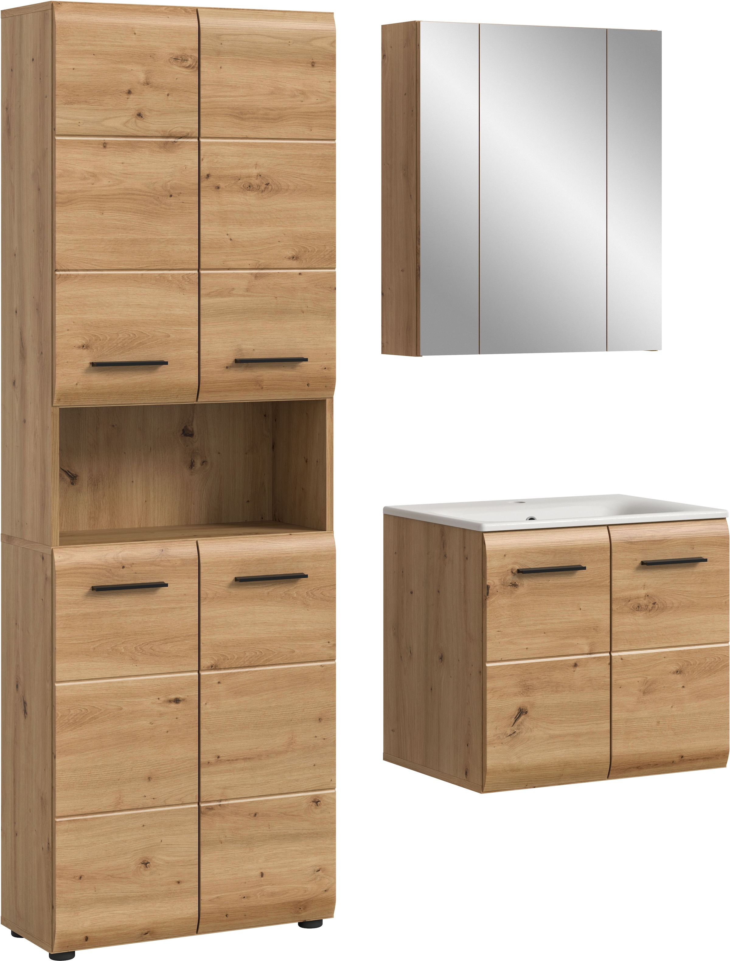 INOSIGN Badezimmer-Set, (Set, 4 St.), Florenz, Badkombination 4-tlg.,Artisa günstig online kaufen