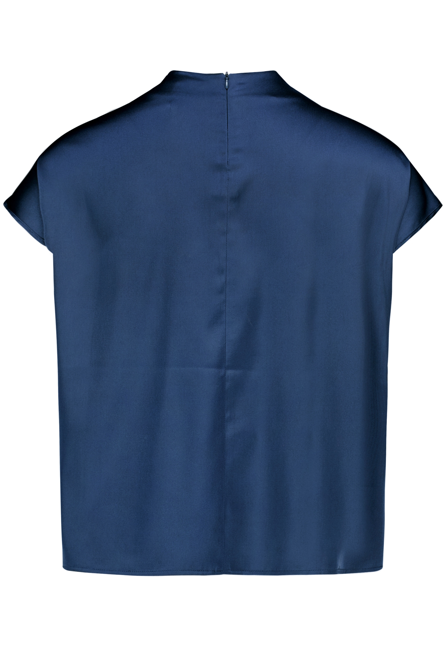 Zero Satinbluse »Damen mit Kragen«