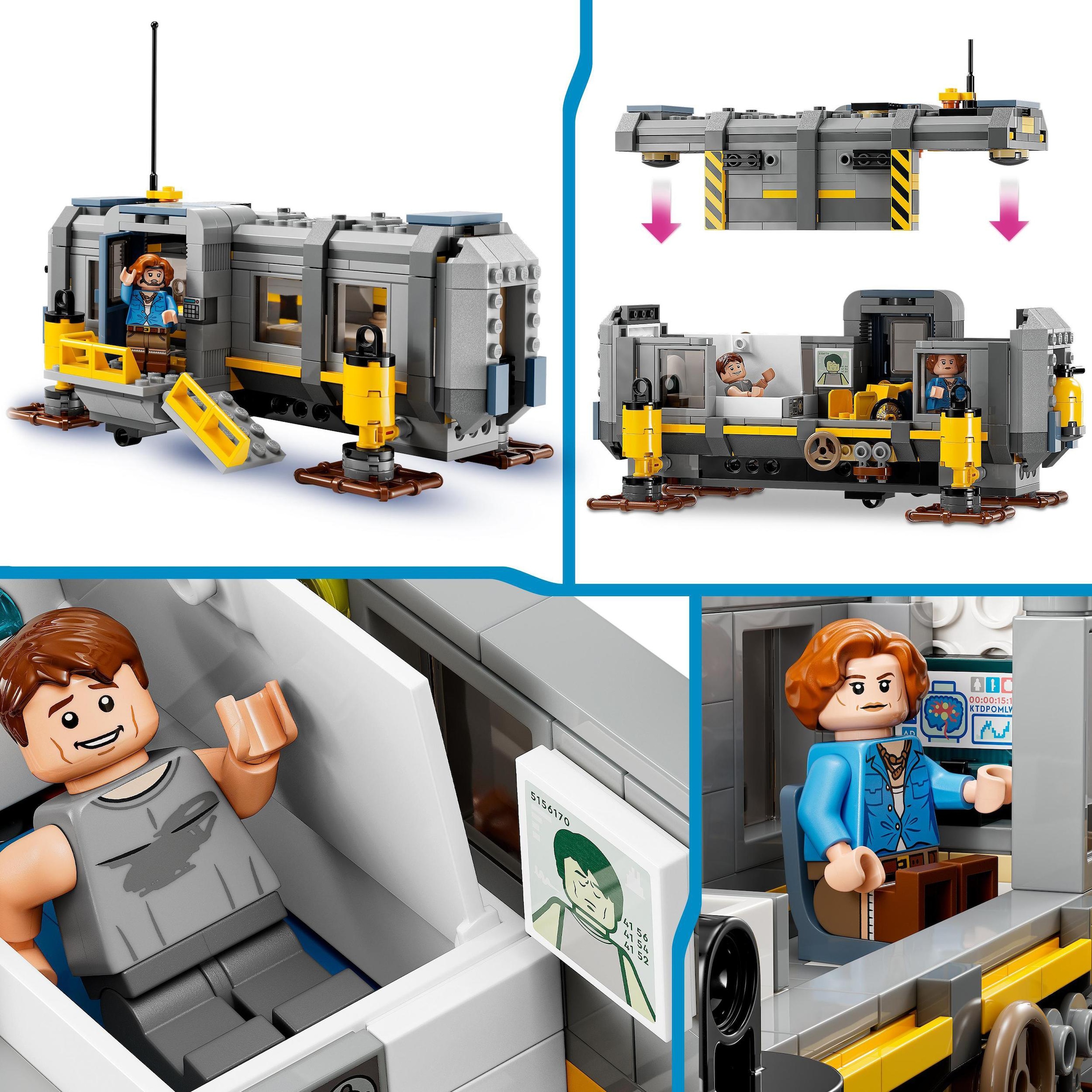 LEGO® Konstruktionsspielsteine »Schwebende Berge: Site 26 und RDA Samson (75573), LEGO® Avatar«, (887 St.), Made in Europe