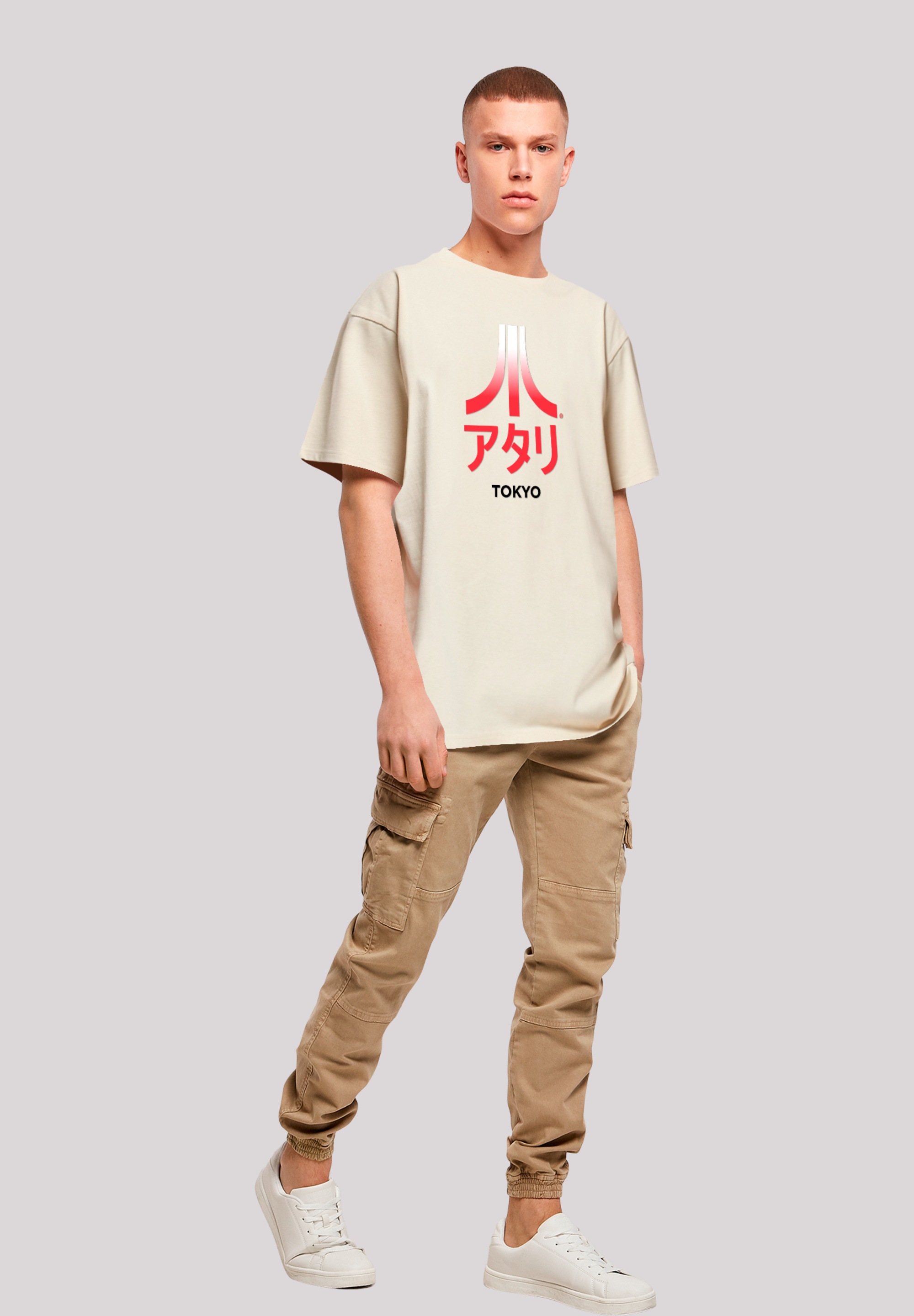 F4NT4STIC T-Shirt »Atari Tokyo Retro Arcade Games«, Premium Qualität