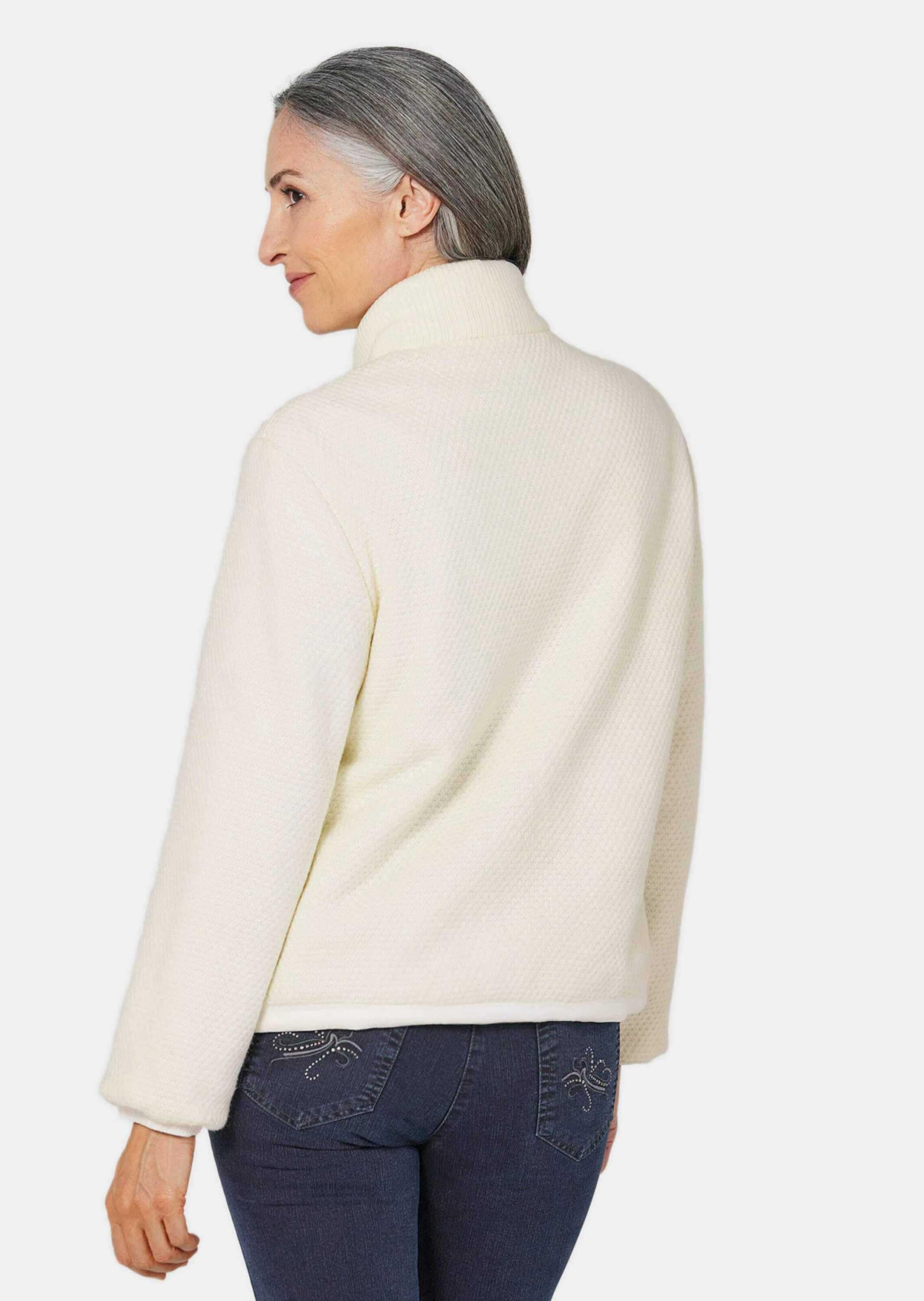 GOLDNER Kurzjacke »Wendejacke Wendejacke in Strick- oder Steppoptik«