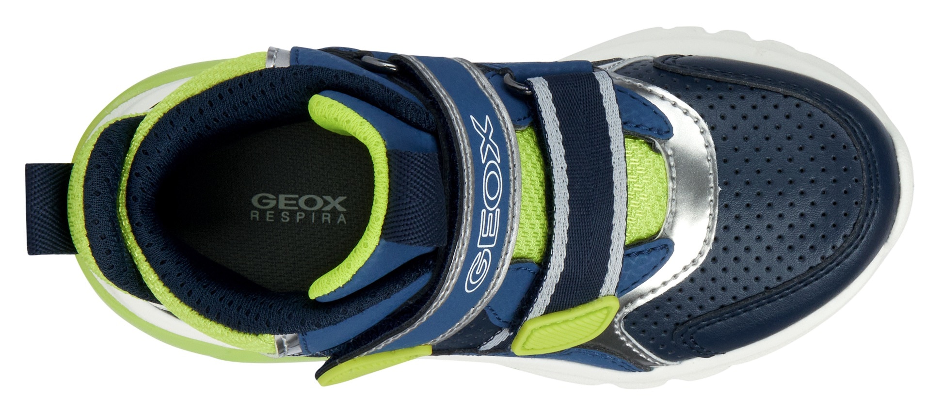 Geox Sneaker »Blinkschuh J CIBERDRON BOY«, mit Klettverschluss online  bestellen | BAUR