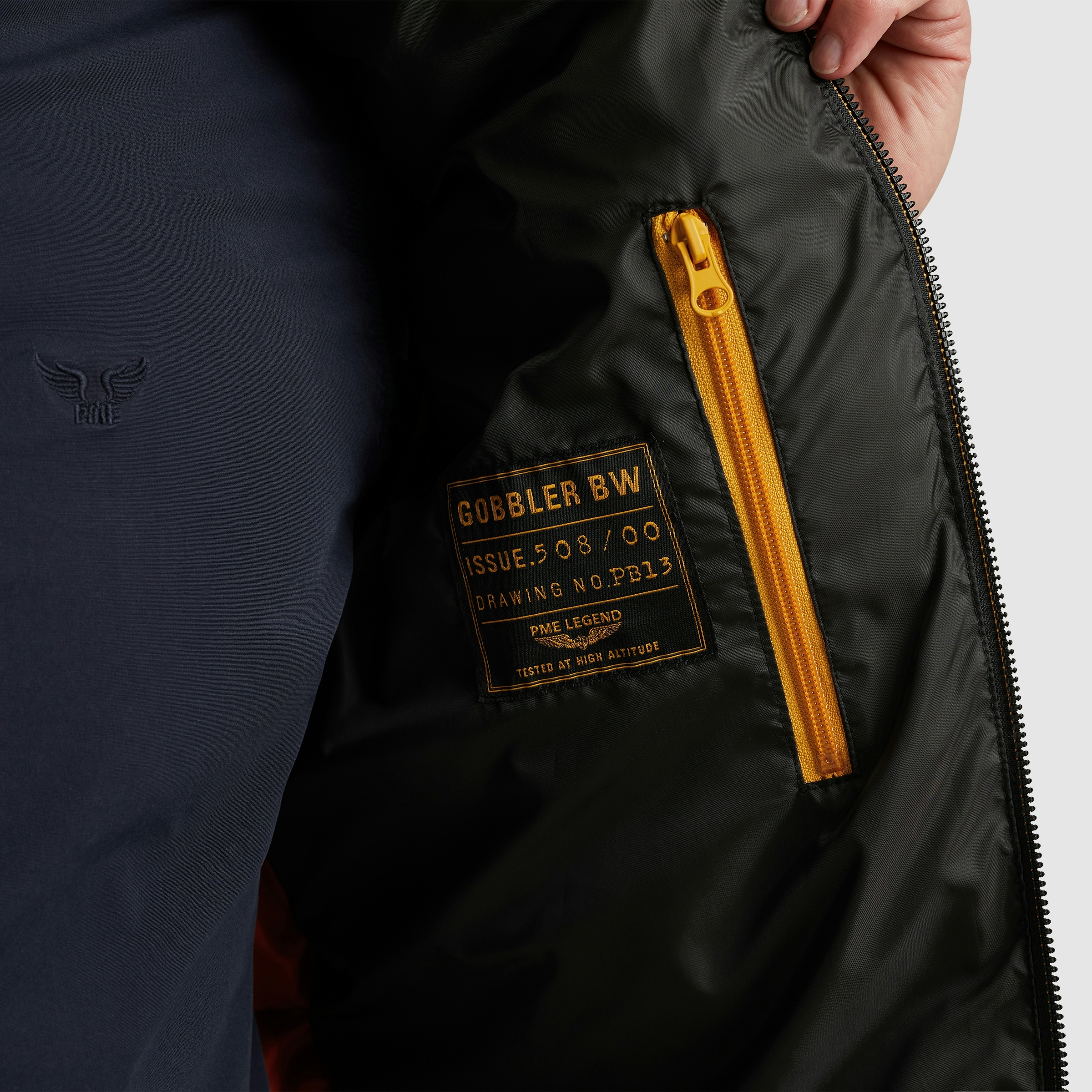 PME LEGEND Steppweste, mit Logo Stickerei