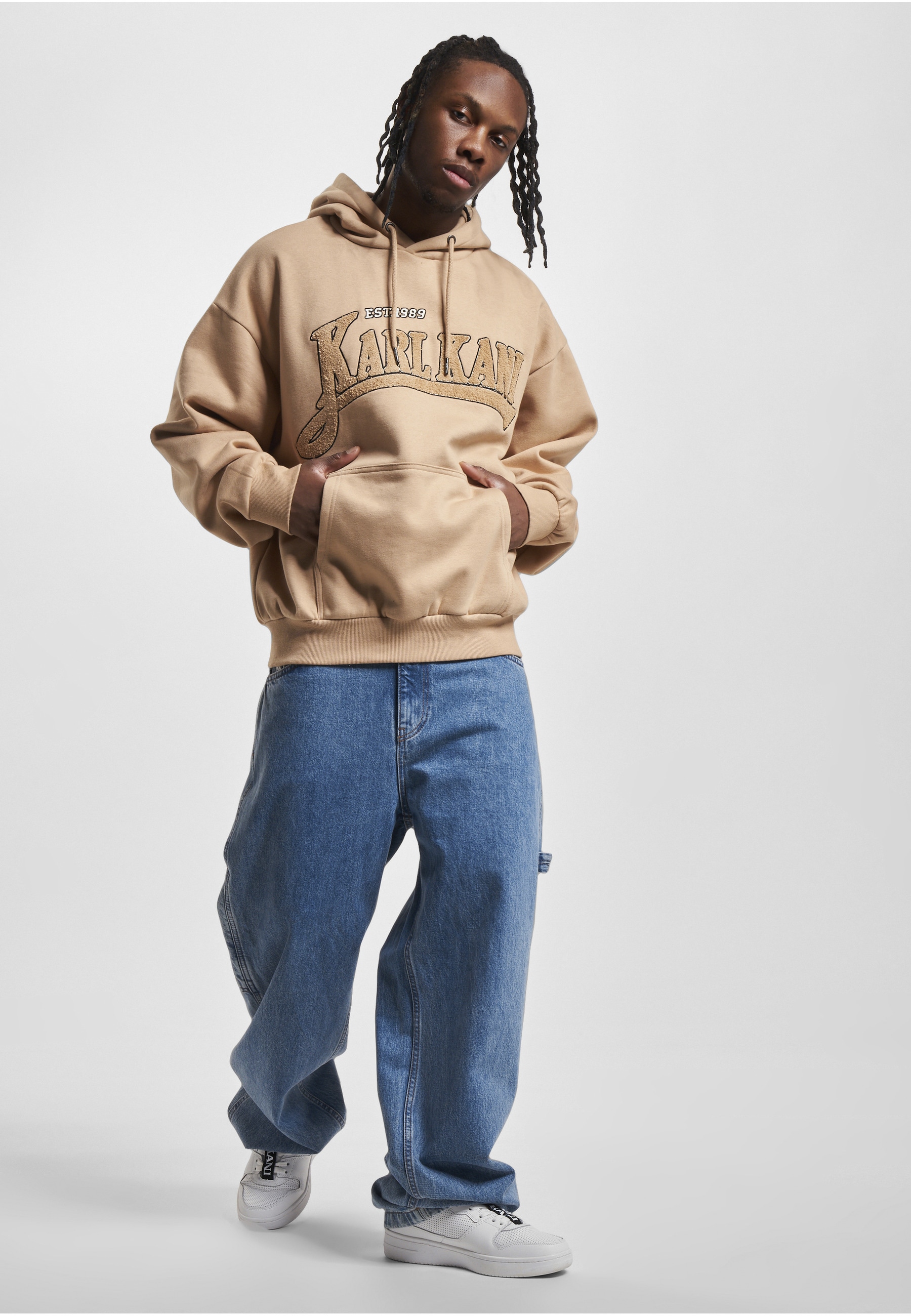 Karl Kani Kapuzensweatshirt »Karl Kani Herren KM234-003-2 KK Trekking OS Pinstripe Hoodie«, 1 Stk.
