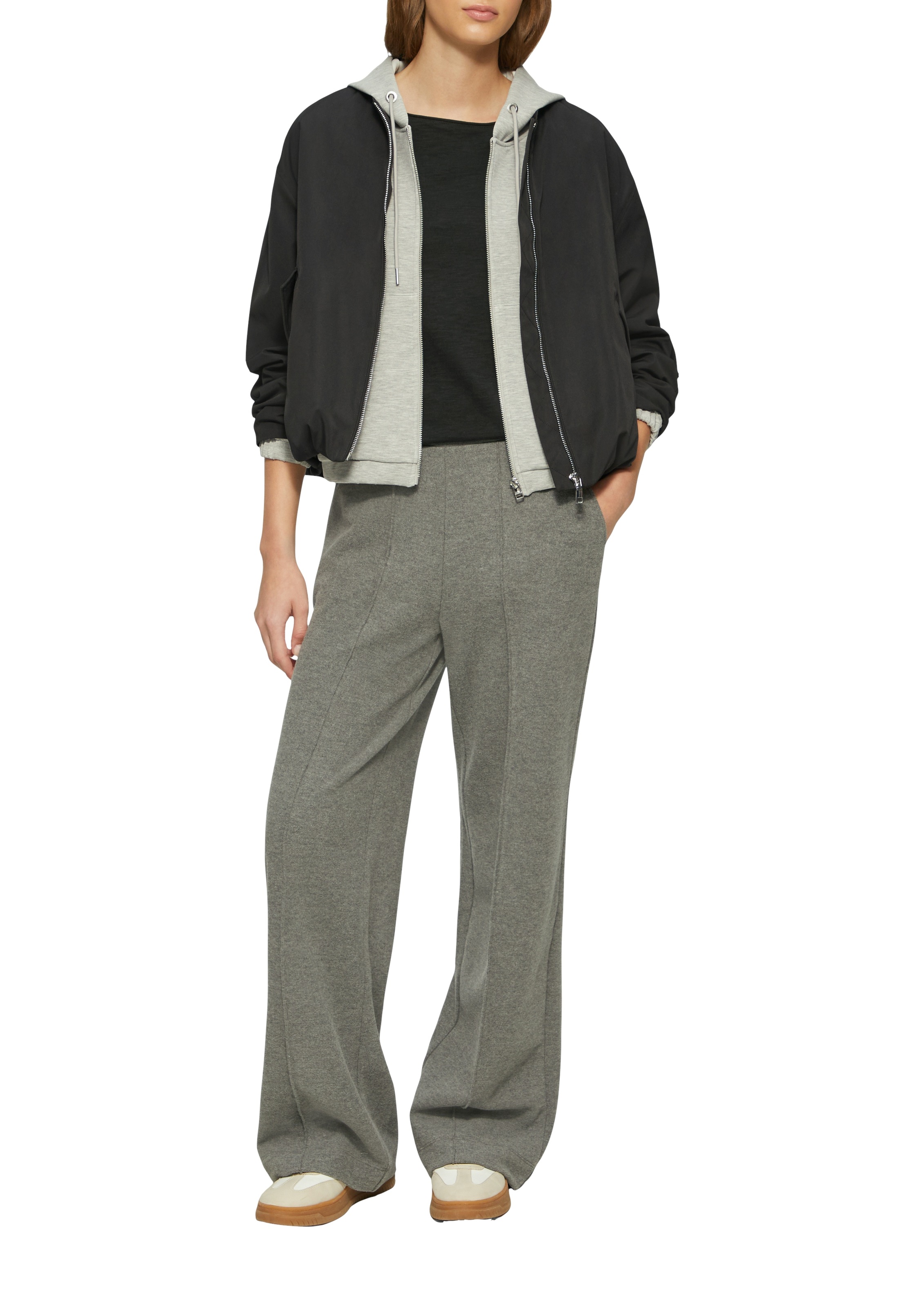 s.Oliver Langarmshirt, aus Flammgarn