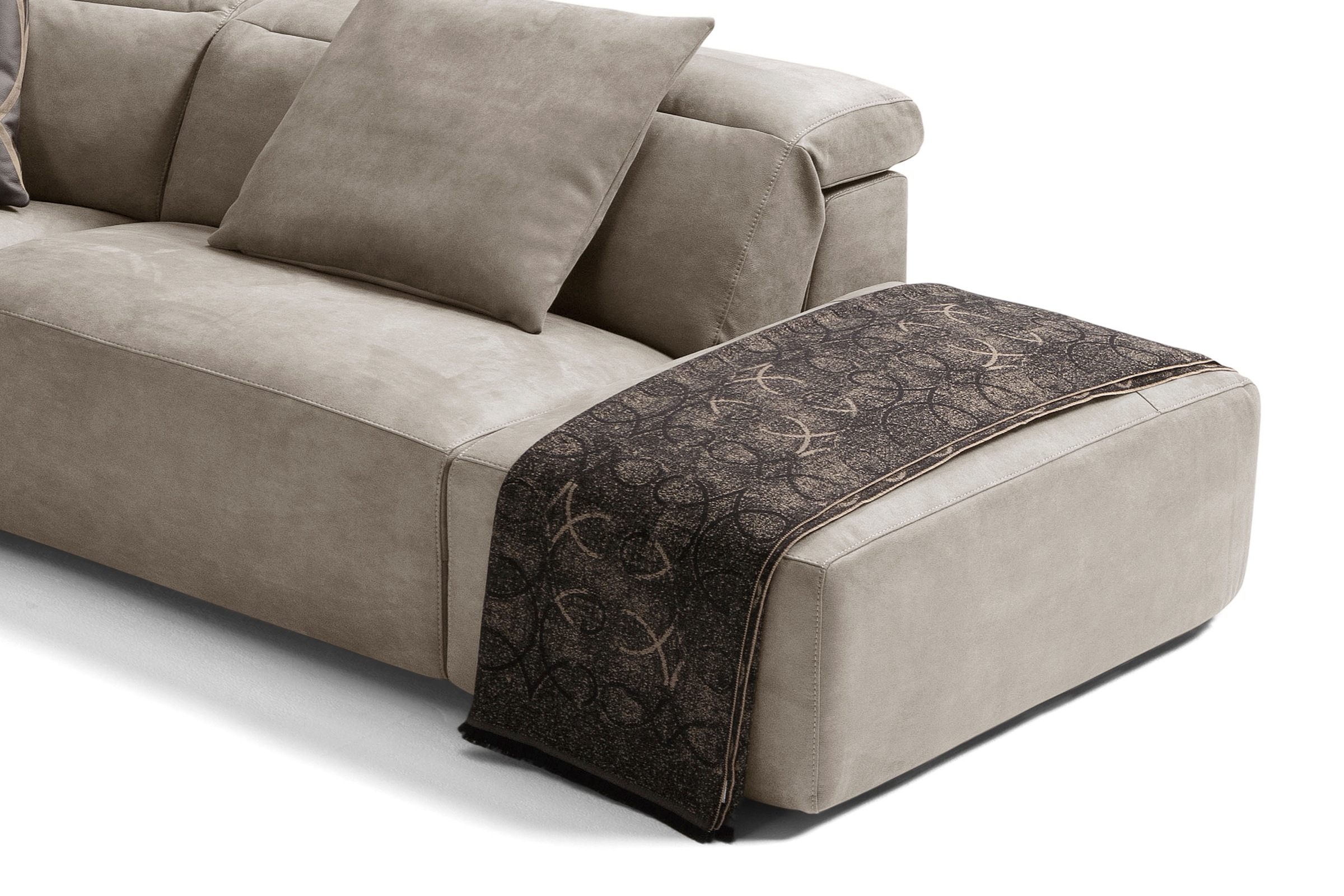 Egoitaliano Ecksofa "Beverly, extravangantes Designsofa mit erstklassigem S günstig online kaufen
