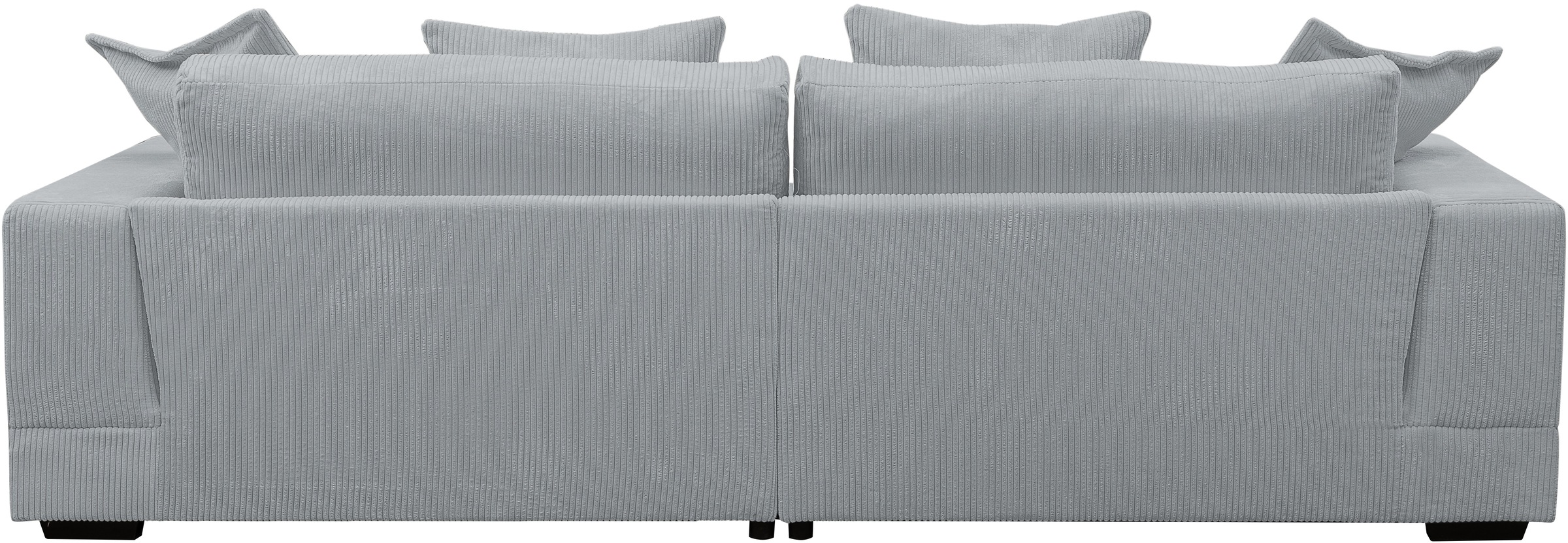 WERK2 Ecksofa »Eldorado L-Form«, Design Ecksofa, besonders weicher Sitzkomfort, extra breite Ottomane