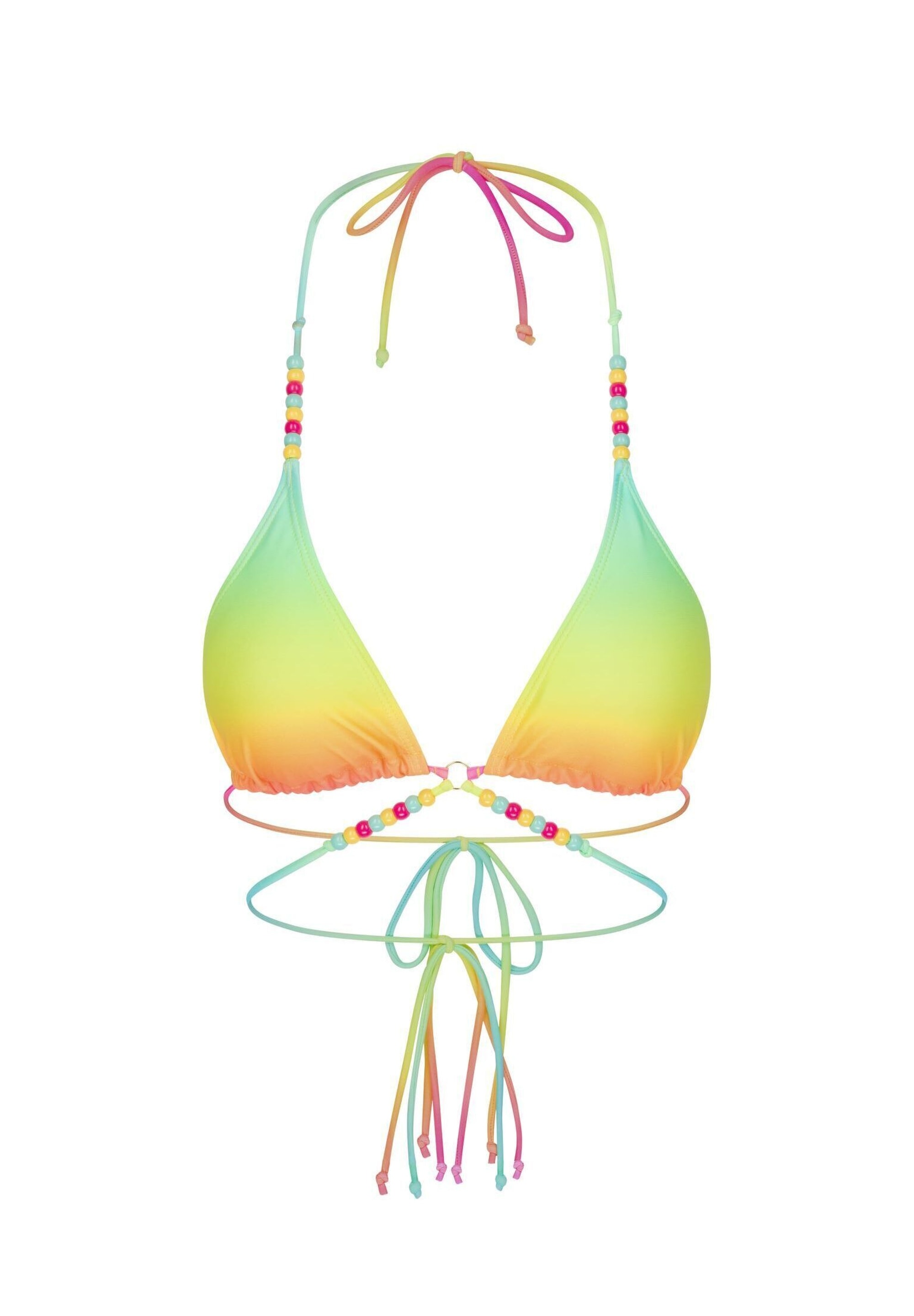 Moda Minx Triangel-Bikini-Top »Club Tropicana Top«, (1 St.), mit bunten Perlen
