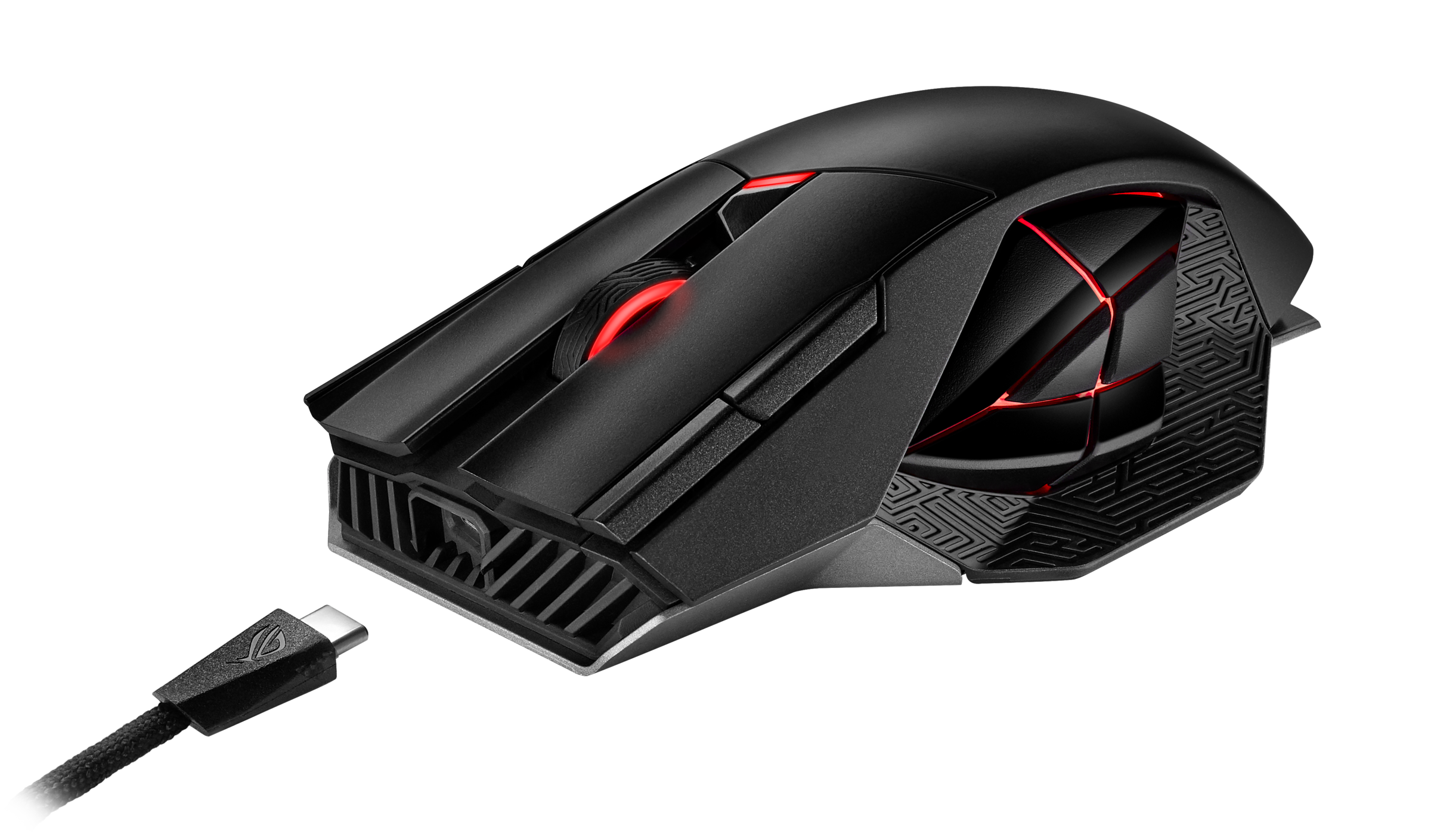 Asus Gaming-Maus »ROG Chakram X Origin«, RF kabellos + Bluetooth-USB