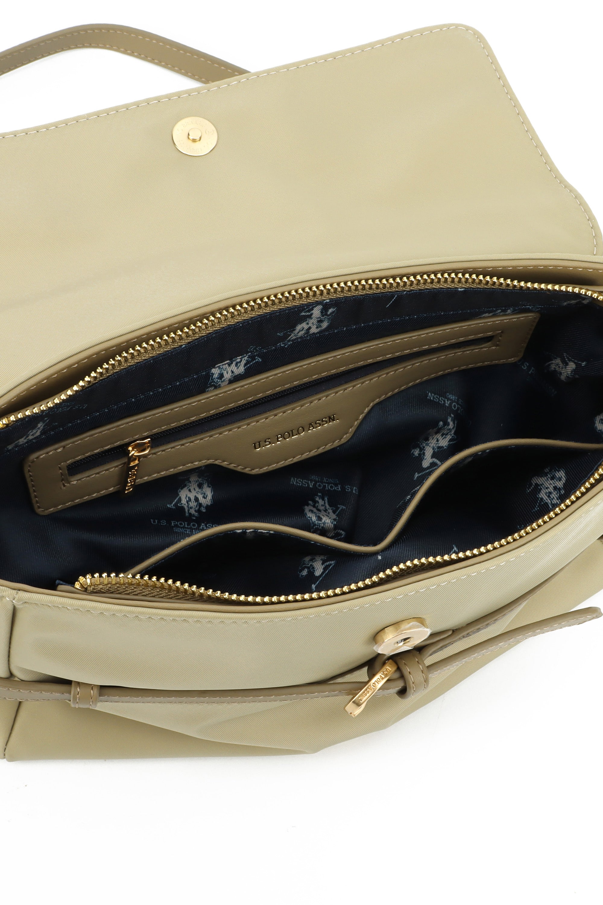 U.S. Polo Assn. Schultertasche »HOUSTON FLAP CROSSBODY BAG Damen« Schultertasche Damen, kleine Handtasche, Fashion, Lifestyle, Sale