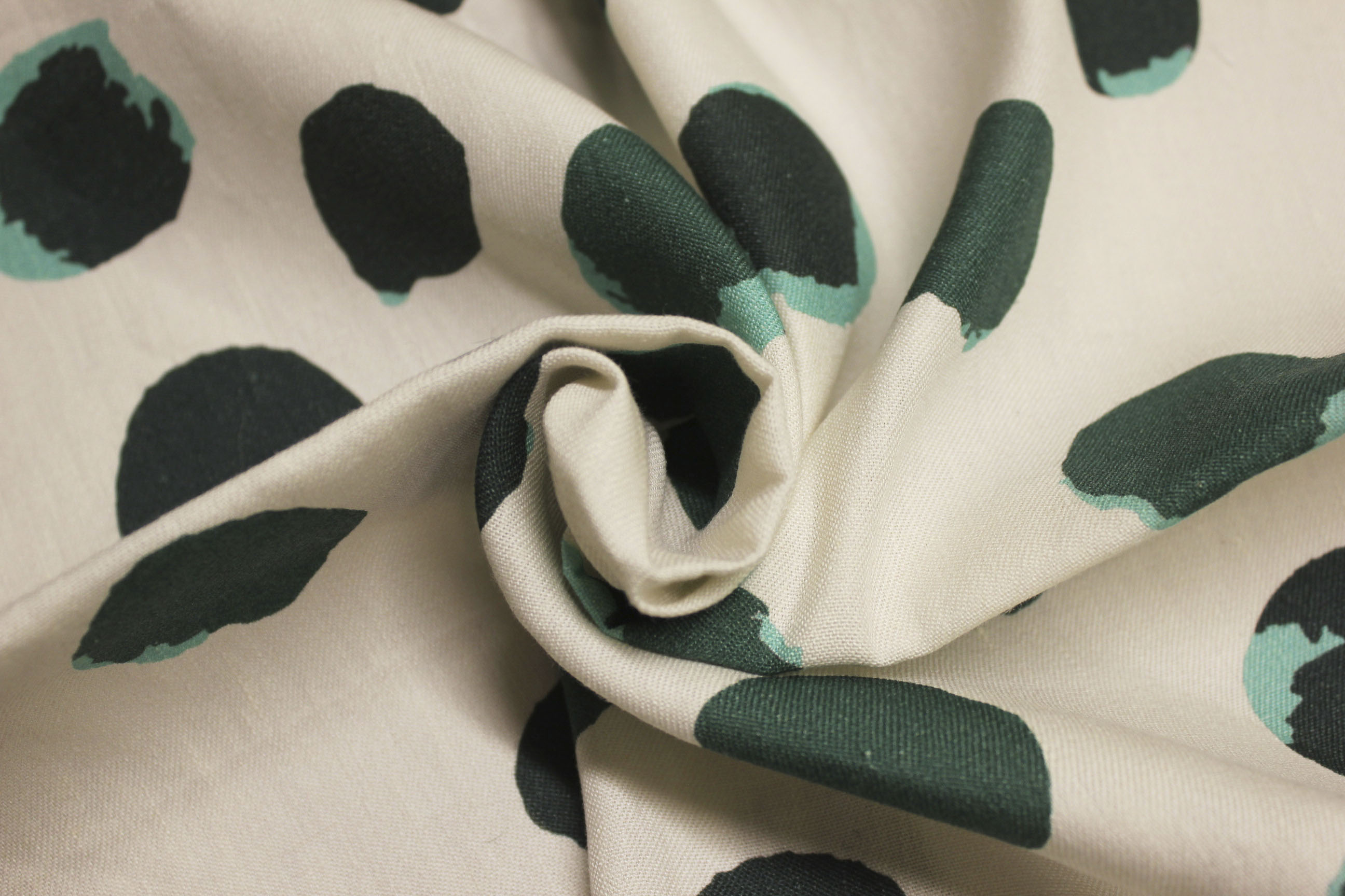 Thumbnail - Adam Tischdecke "Dots" aus Leinen und Bio-Baumwolle