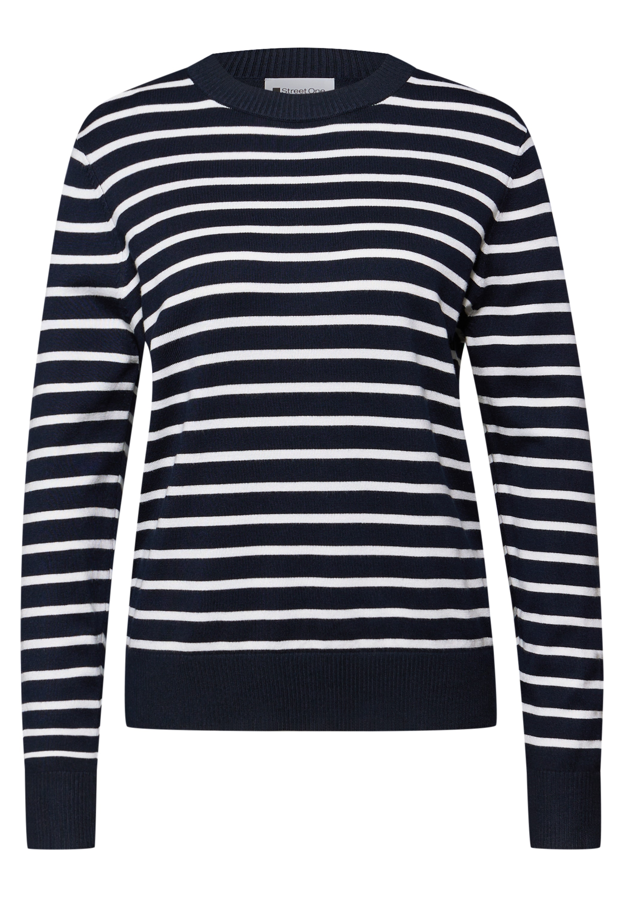 STREET ONE Strickpullover im Streifen-Design