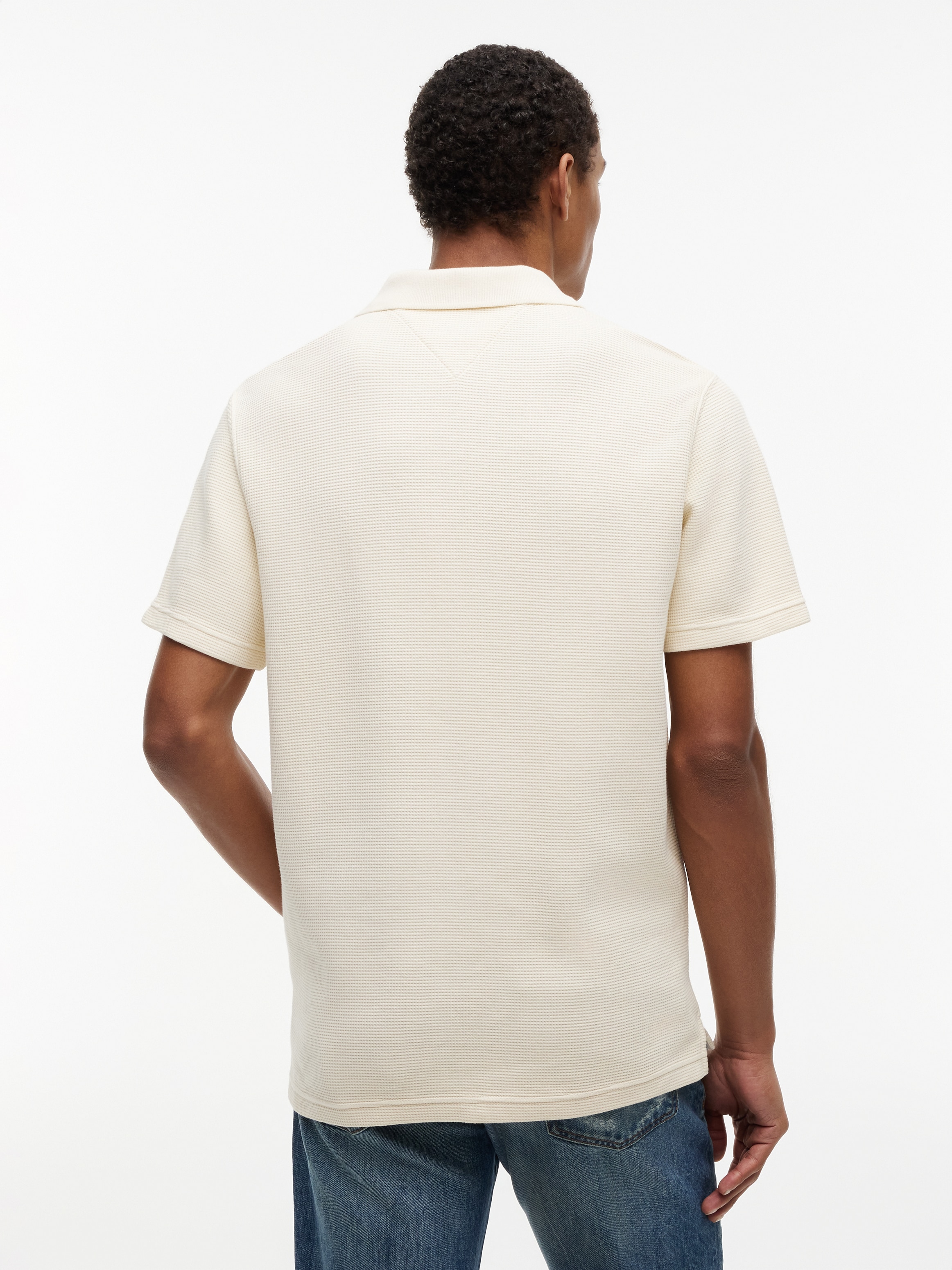 Tommy Jeans Poloshirt »TJM REGULAR WASHED WAFFLE«
