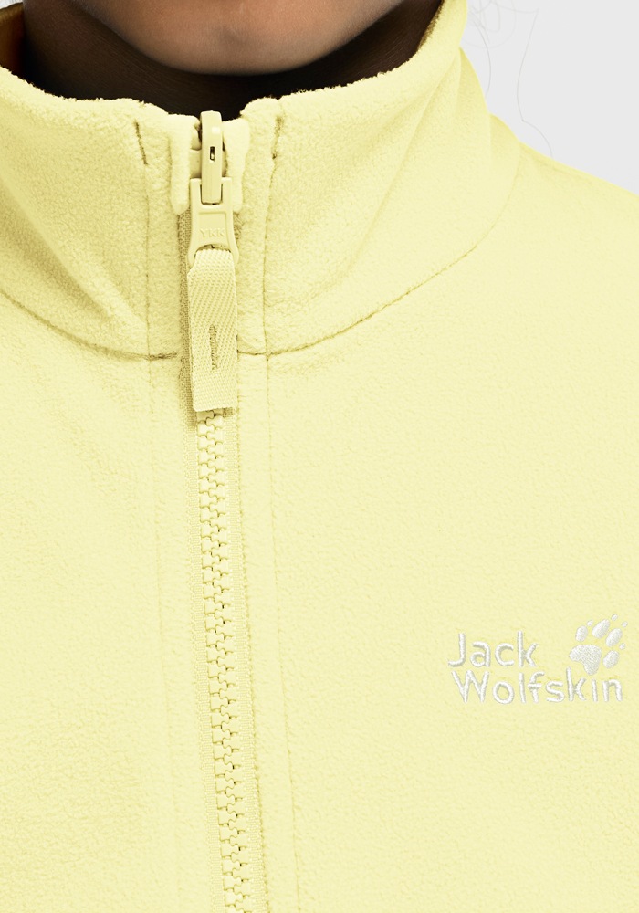 Jack Wolfskin Fleecejacke »TAUNUS 100 FZ K« winddicht, atmungsaktiv, Übergangsjacke