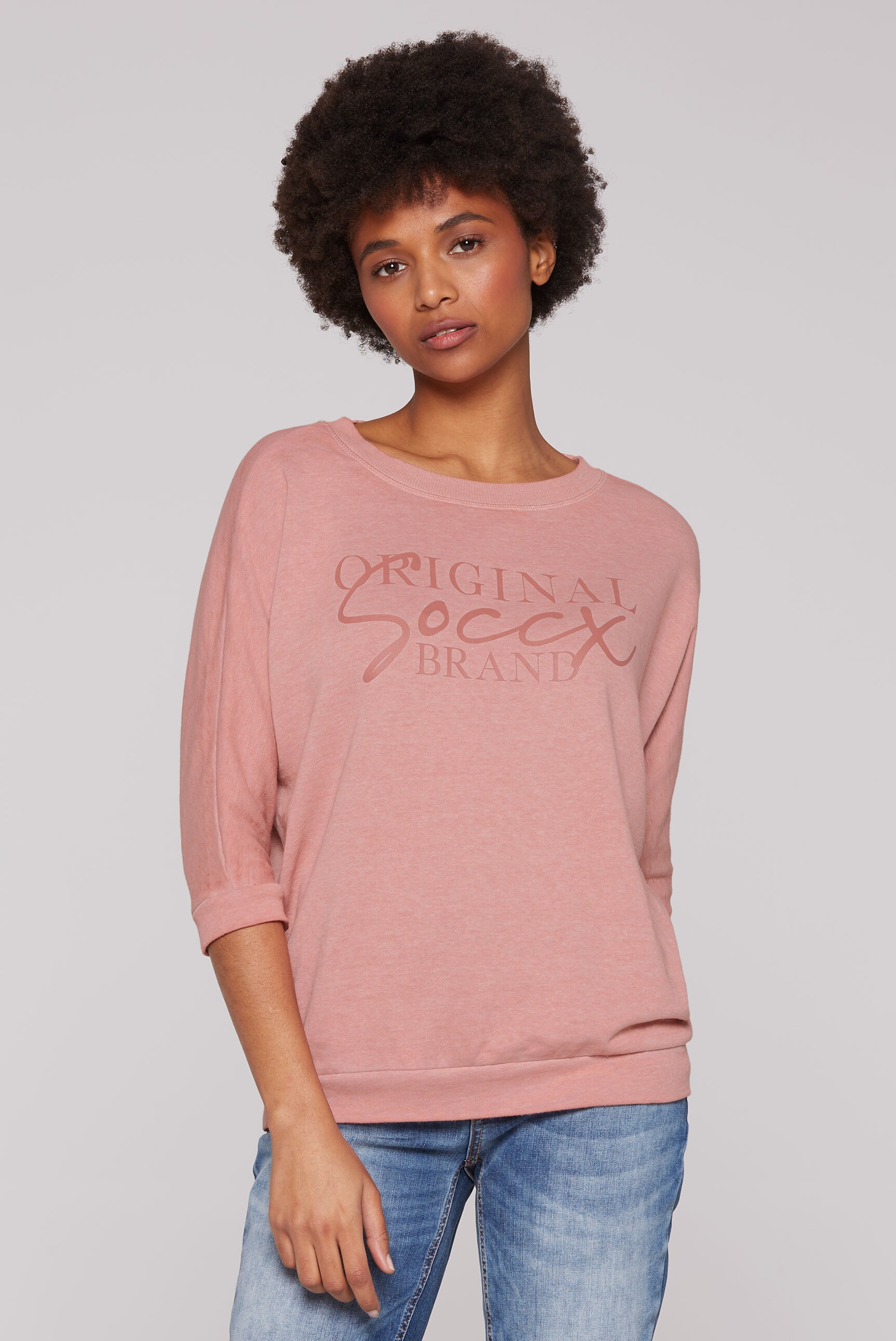 SOCCX Sweater, mit Fledermausärmeln günstig online kaufen