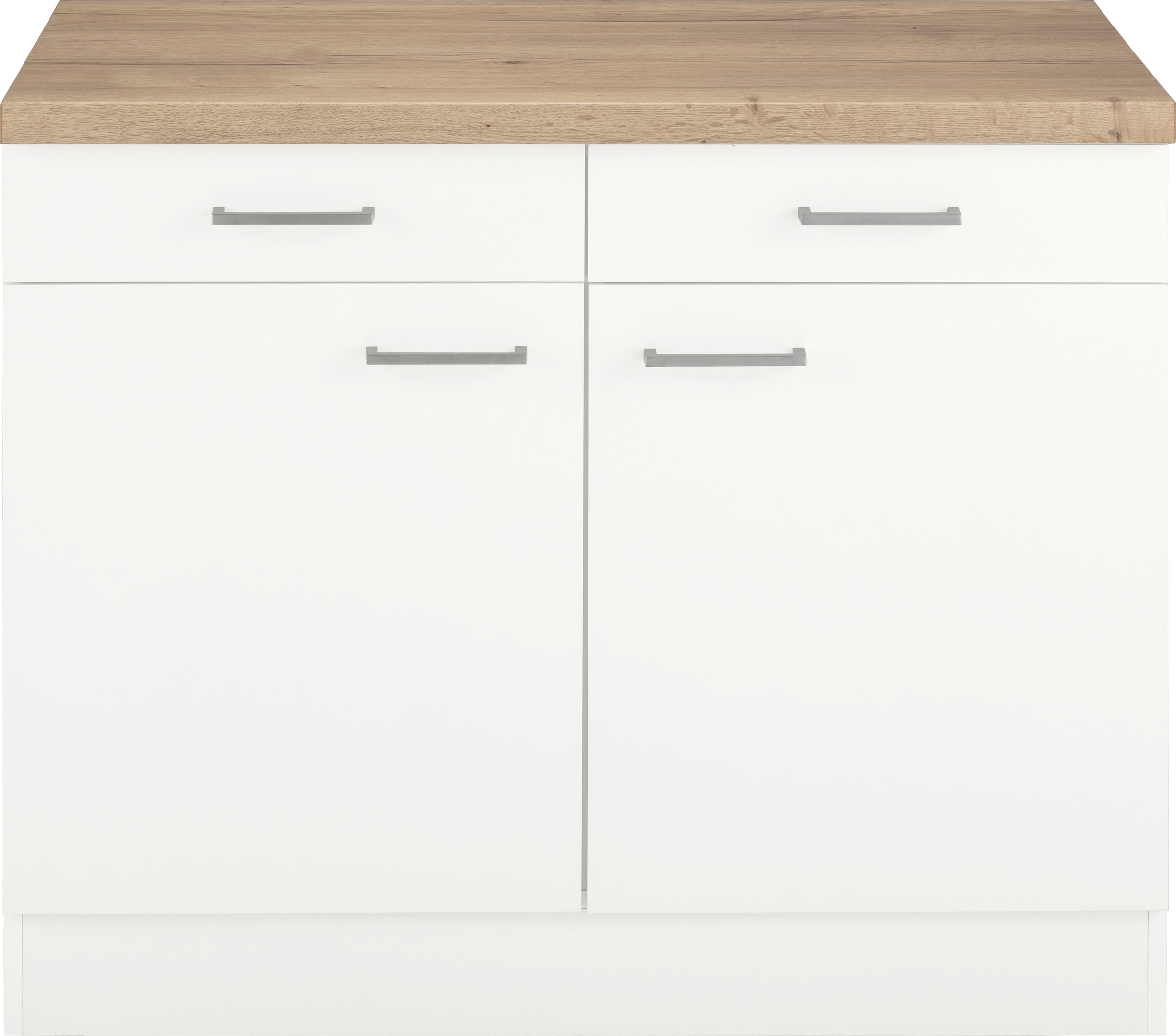 OPTIFIT Unterschrank »Iver«, Breite 100 cm, 2 Türen und 2 Schubkästen, mit 38 mm Arbeitsplatte