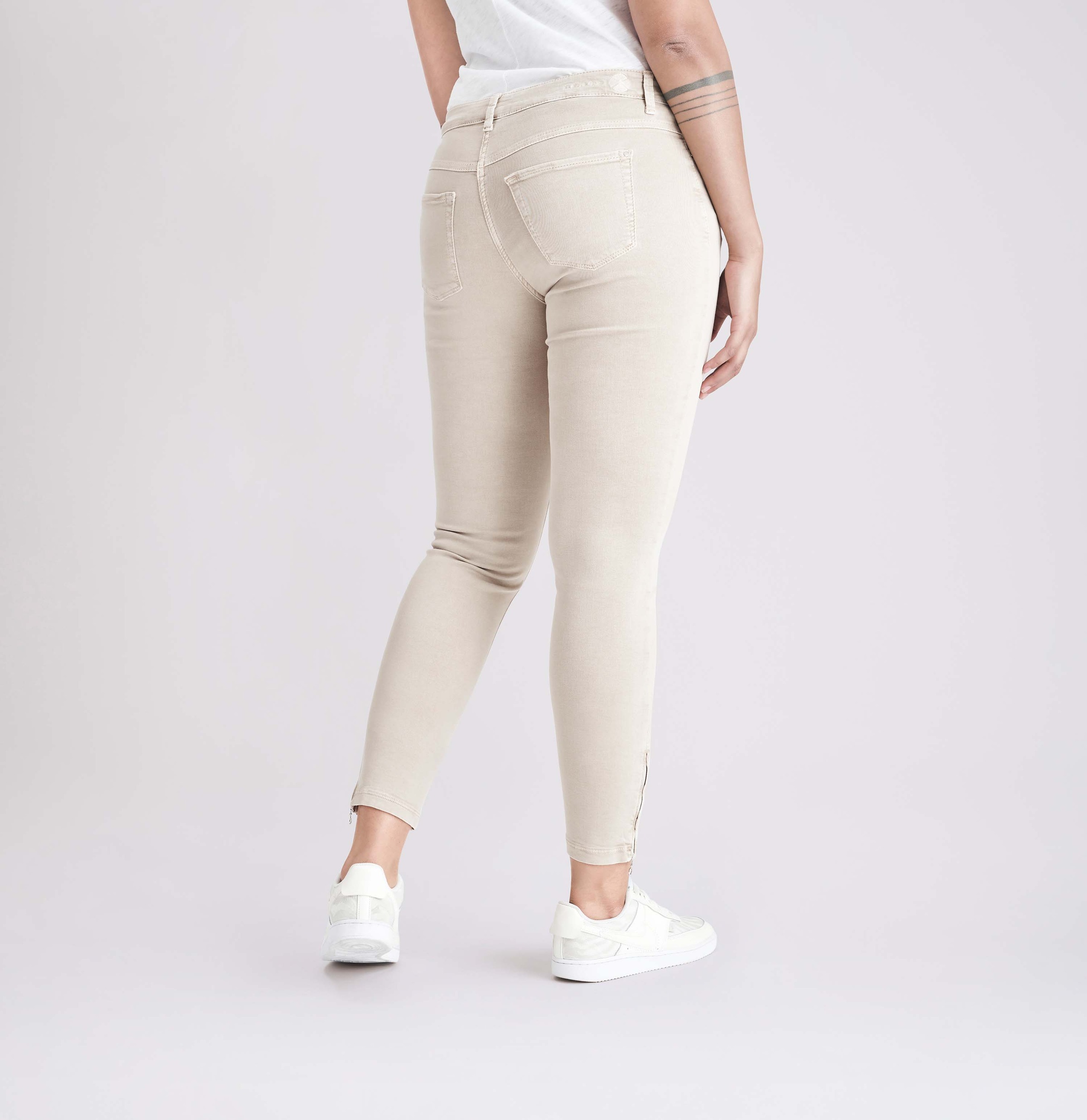 Thumbnail - MAC 7/8-Jeans "Dream Chic", verkürzte Form mit Reißverschluss
