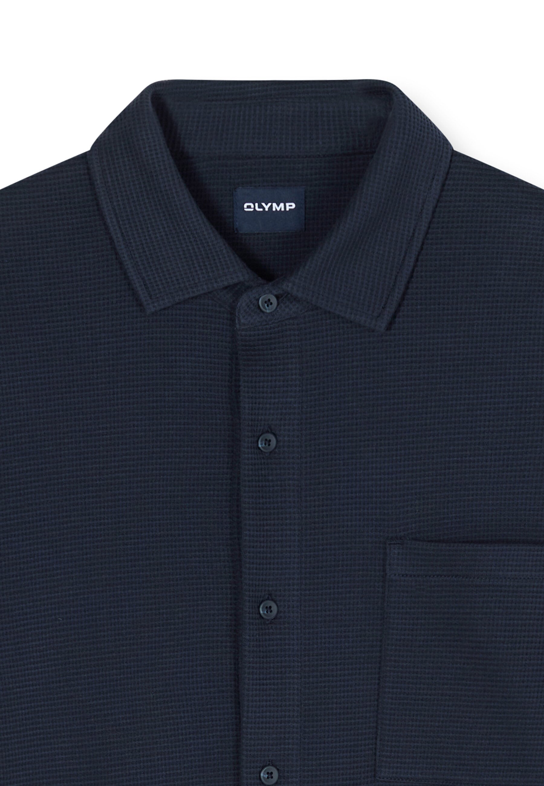 OLYMP Poloshirt »OLYMP Casual Wirk, Polo langarm«