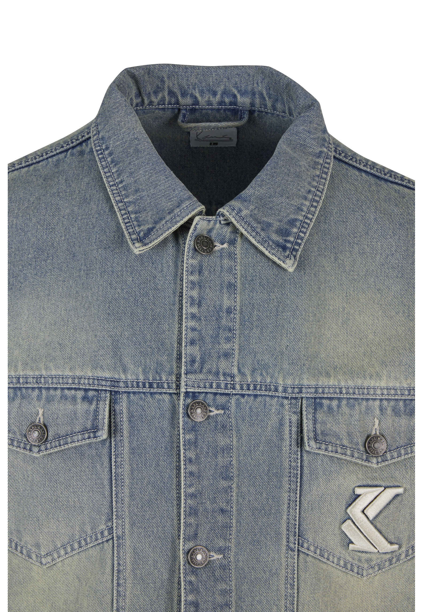 Karl Kani Jeansjacke »Karl Kani Karl Kani OG OS Denim Jacket« 1 Stk. tlg. ohne Kapuze
