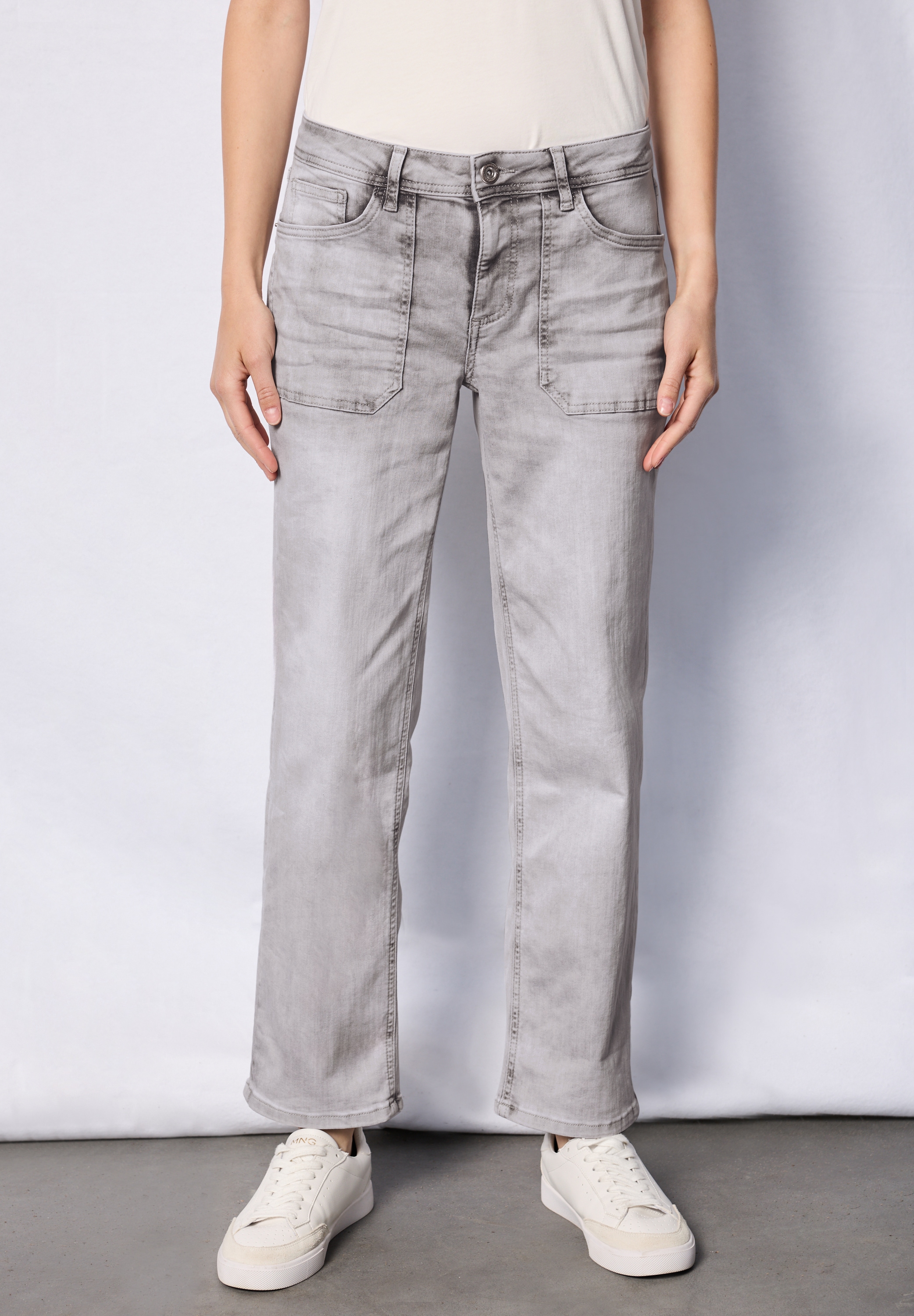 STREET ONE STUDIO Comfort-fit-Jeans, Middle Waist