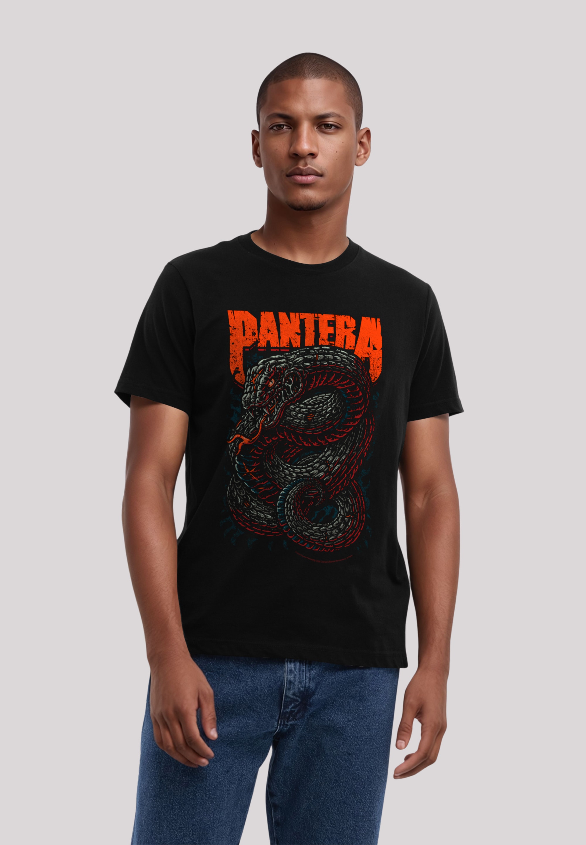 F4NT4STIC T-Shirt "Pantera Venomous Snake", Premium Qualität günstig online kaufen