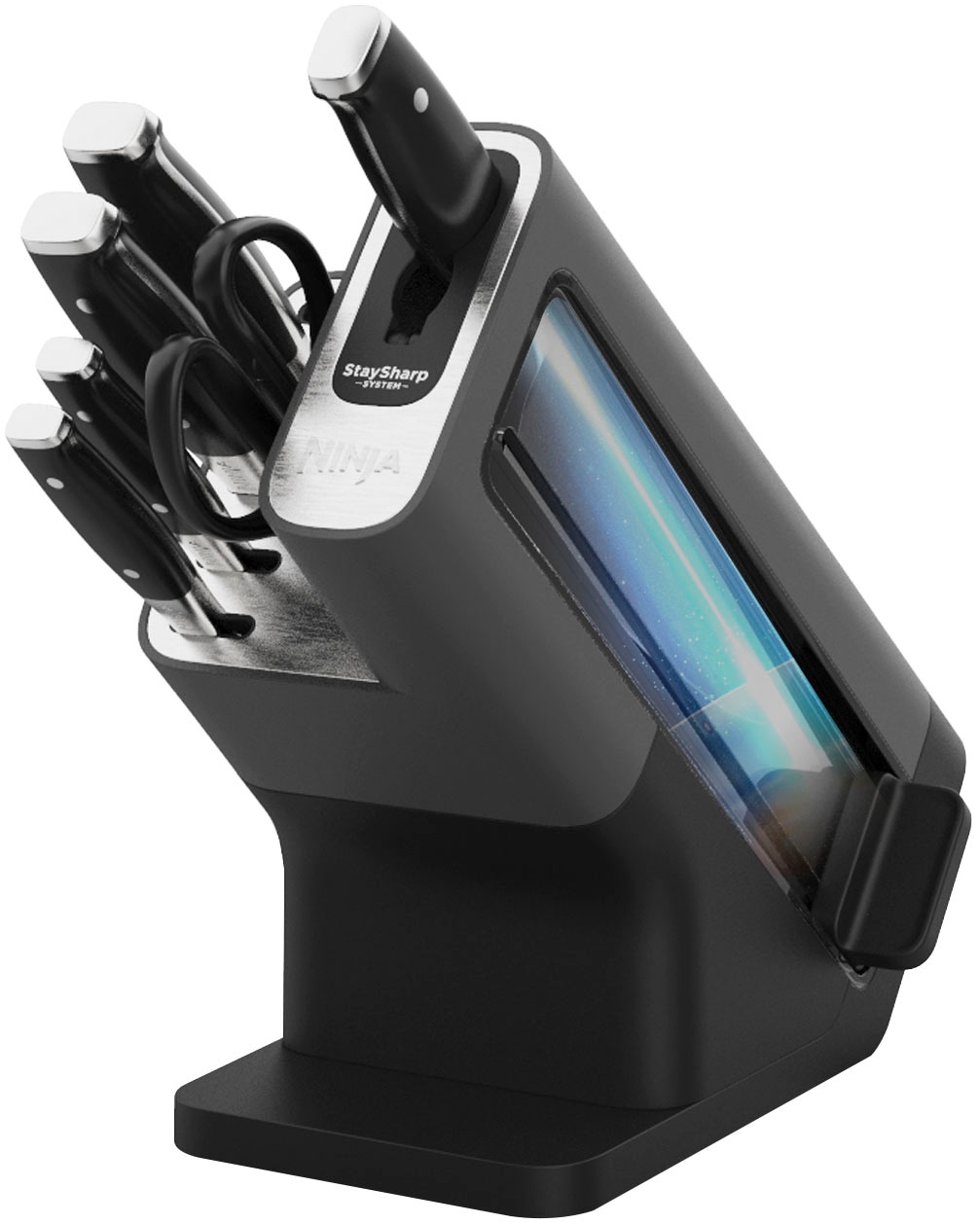 NINJA Messerblock "Ninja StaySharp Messerblock mit integriertem Schleifer K günstig online kaufen